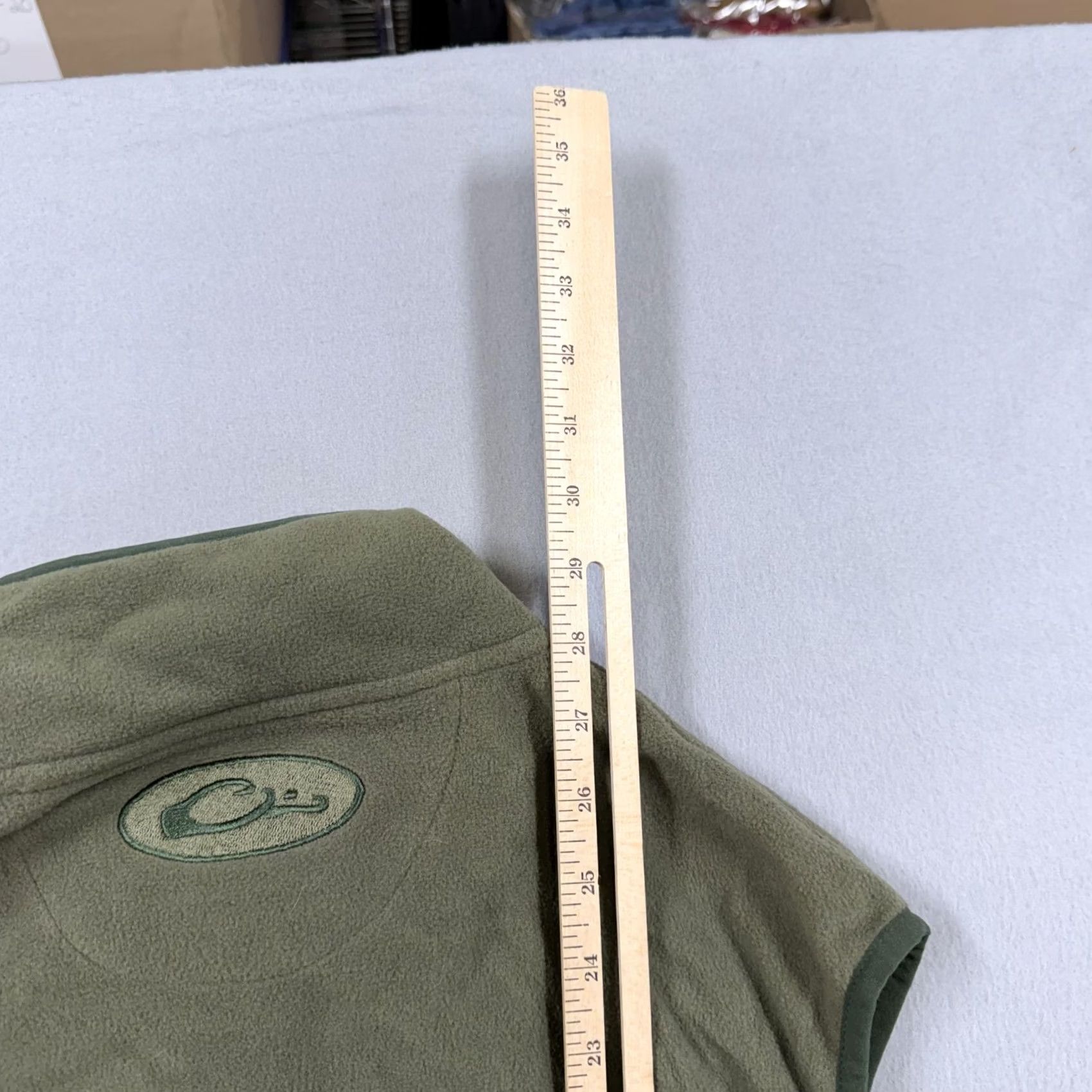Vintage Drake Vest Mens M Green Fleece Full Zip Pockets Outdoor Hunting Lined Stand-Up Collar Quilted Bodywarmer Zip Closure Zipper Logo Casual Workwear Size US M / EU 48-50 / 2 - 6 Thumbnail