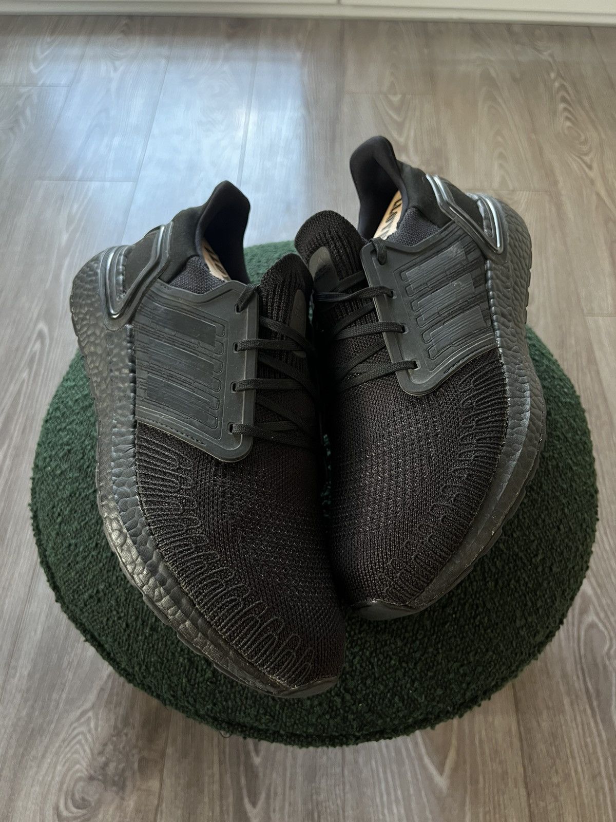 Adidas × Designer ‼️Adidas Utraboost Primeblue Triple Black Knit Sneakers‼️ Size US 10.5 / EU 43-44 - 1 Thumbnail