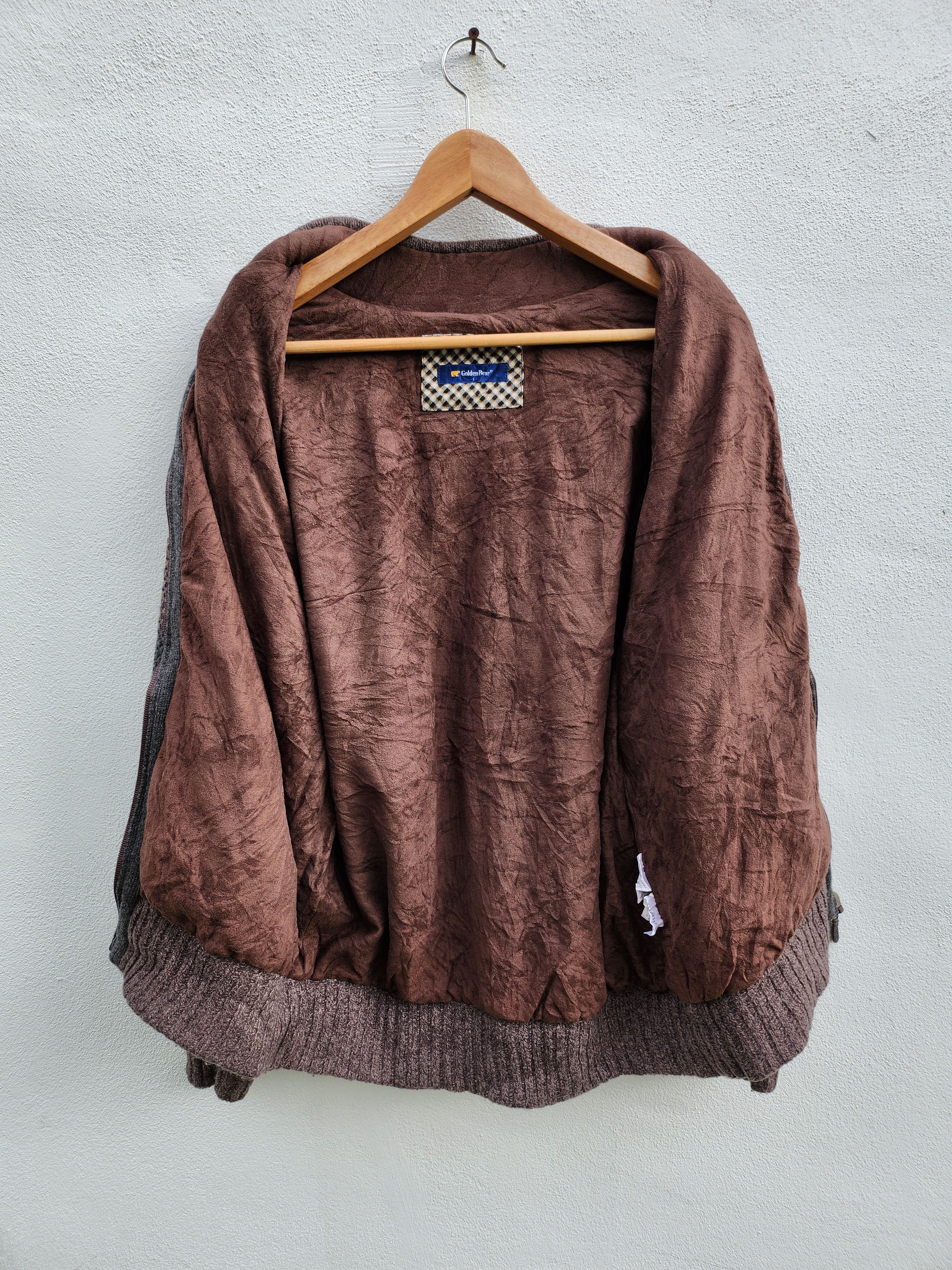 Golden Bear × If Six Was Nine × Japanese Brand 💥Nice Golden Bear Zipper Bomber Jacket Size US L / EU 52-54 / 3 - 8 Thumbnail