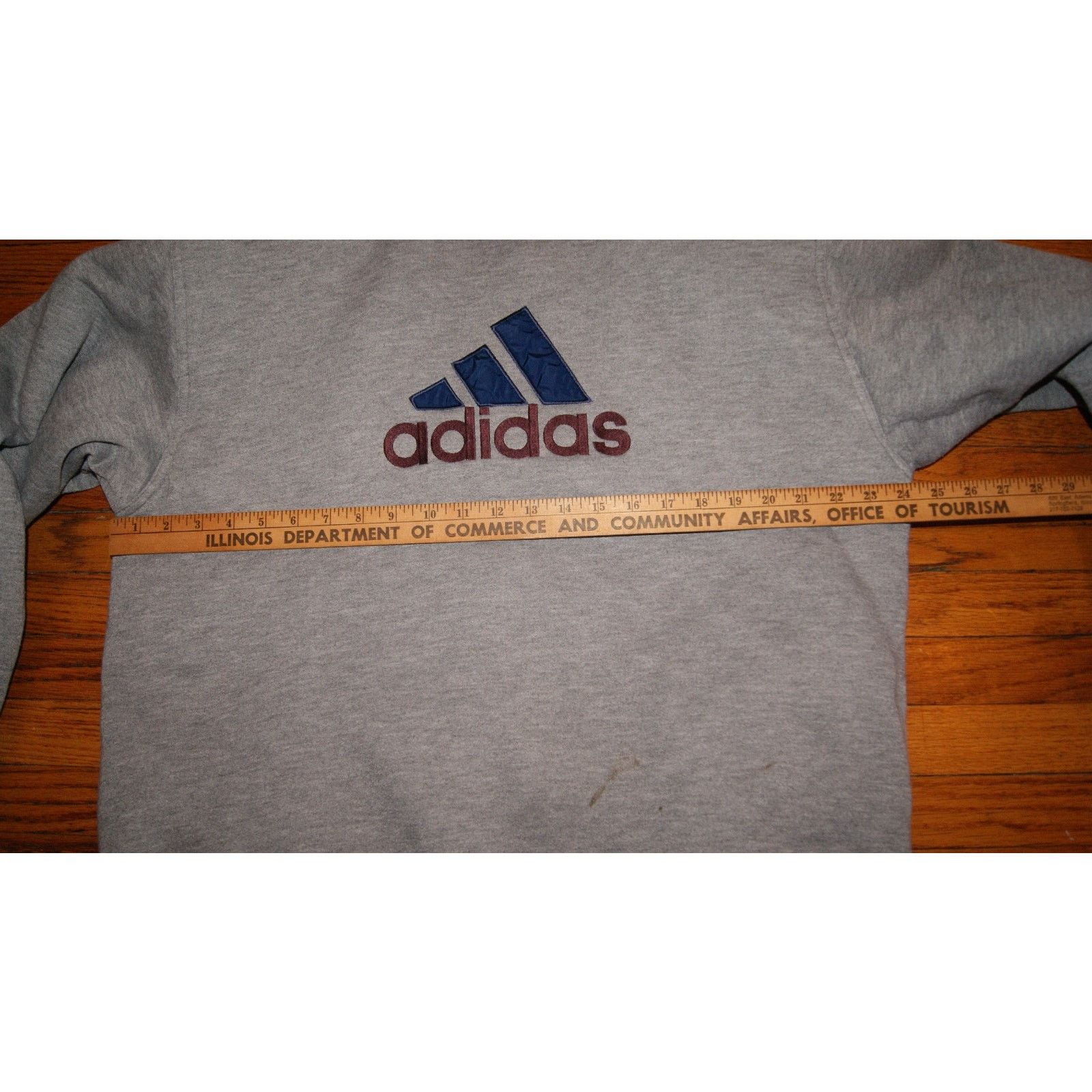 Adidas VTG Y2K Adidas Men’s M Reversible Hooded Blue Puffer Jacket Size M / US 6-8 / IT 42-44 - 8 Thumbnail