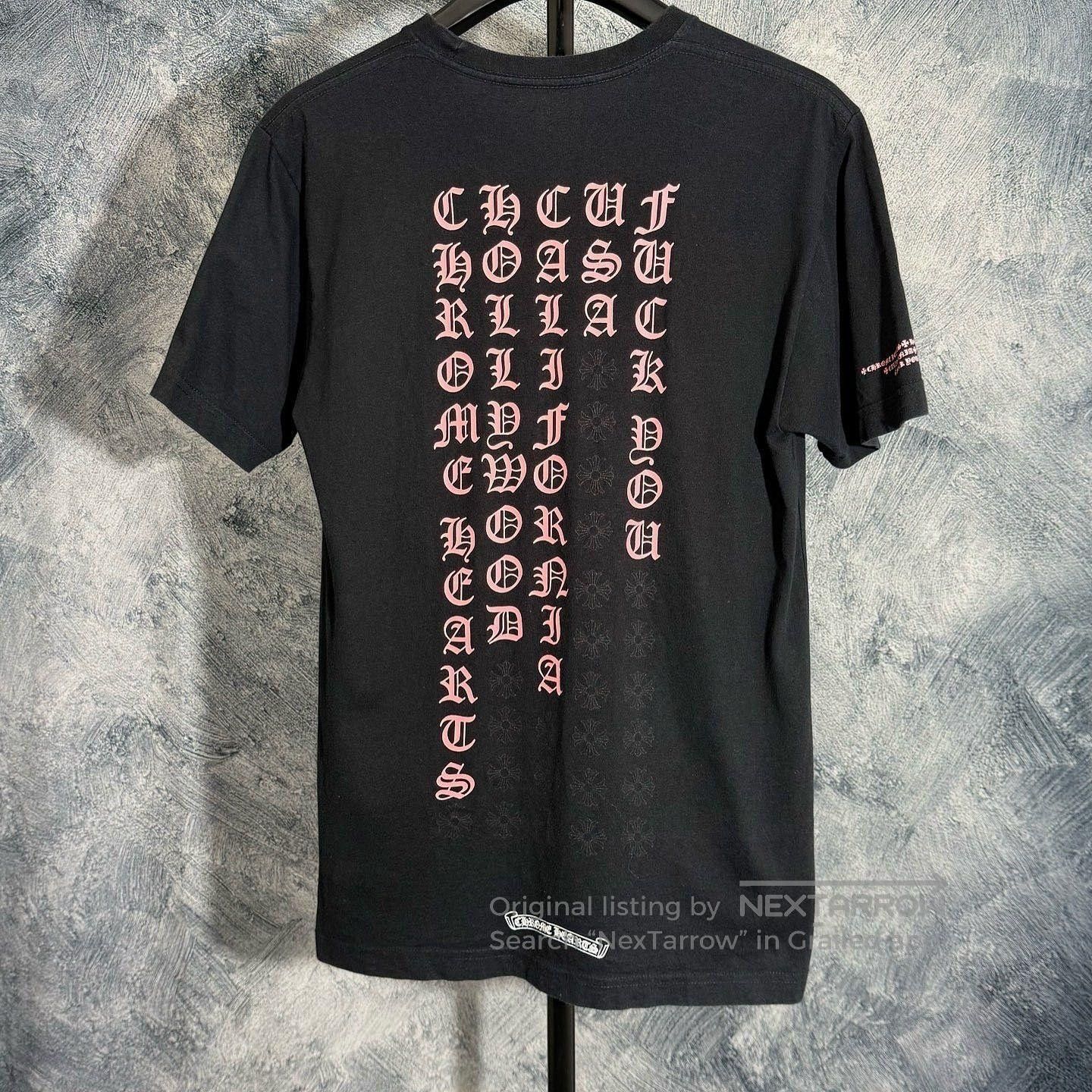 Chrome Hearts Chrome Hearts Osaka Japan Scroll Logo Pocket Tshirt