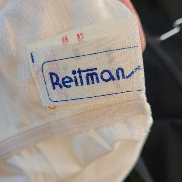 Vintage Reitmans Vintage 70s Rosebud Slip Dress Whipped Cream - 36 Size ONE SIZE - 5 Thumbnail