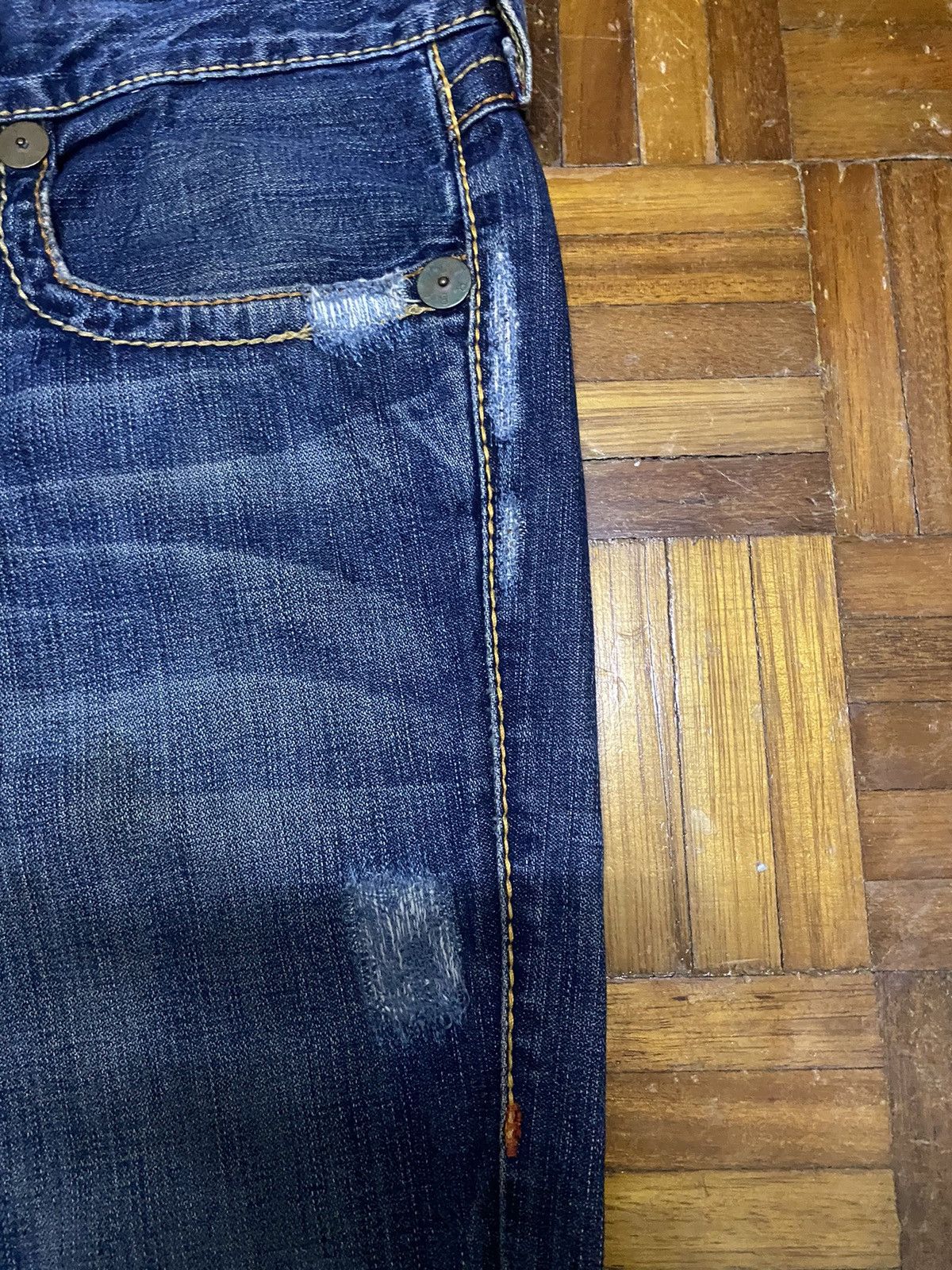 True Religion × Vintage Jean True Religion Baggy Size US 33 - 5 Thumbnail