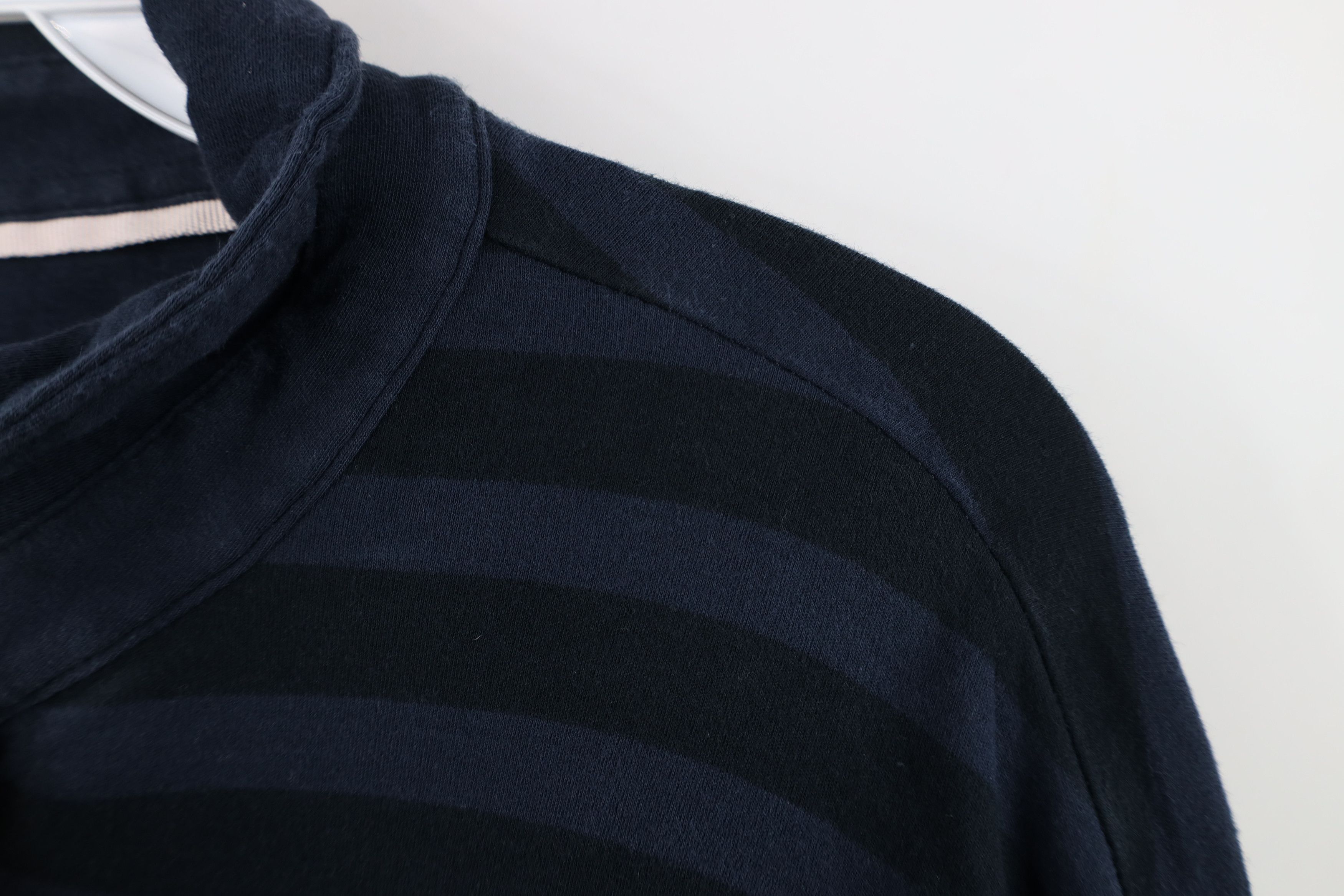 UNTUCKit Untuckit Color Block Long Sleeve Rugby Polo Shirt Blue Size US L / EU 52-54 / 3 - 6 Thumbnail