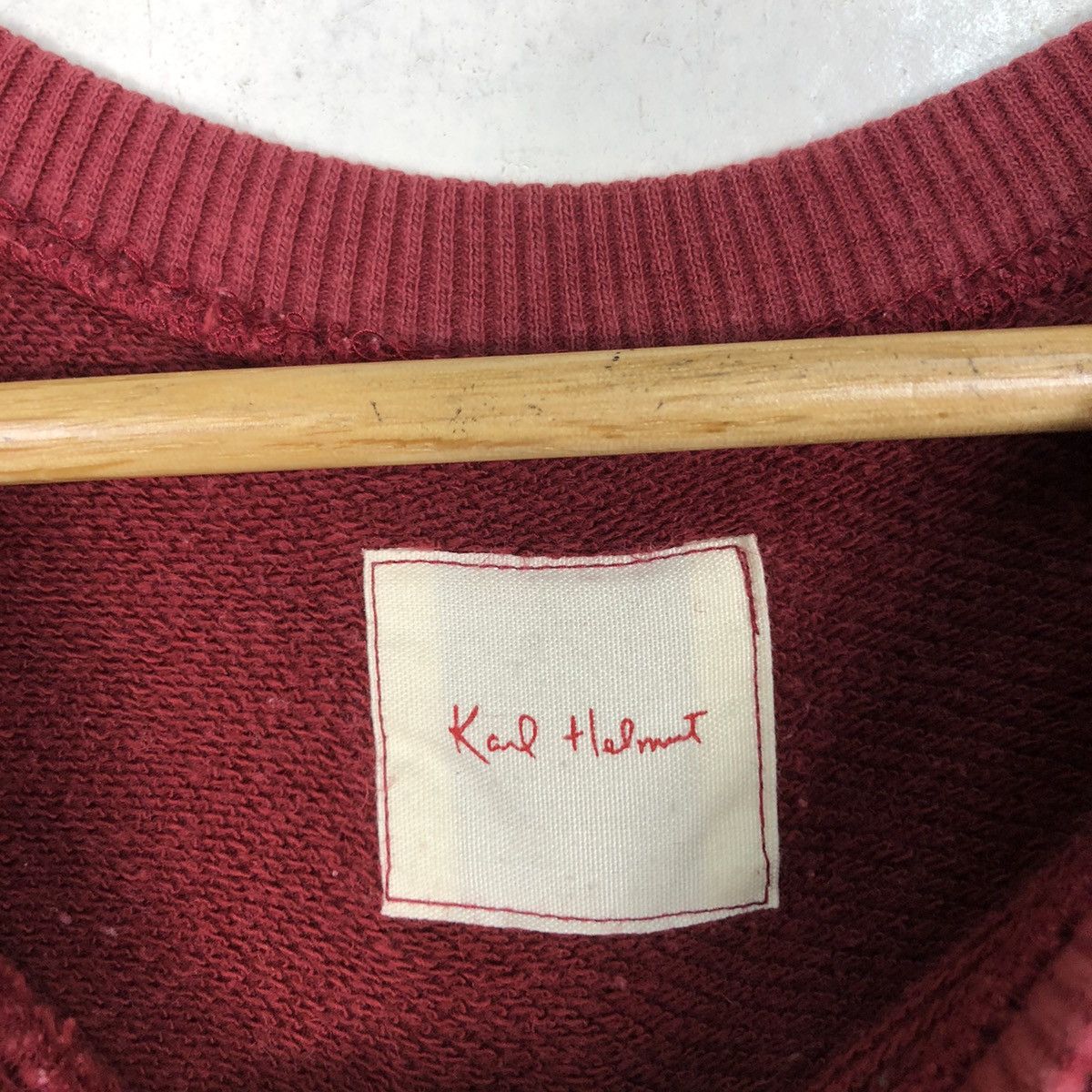 Japanese Brand × Karl Helmut × Vintage Vintage Karl Helmut Sweatshirt Medium Size US M / EU 48-50 / 2 - 11 Thumbnail