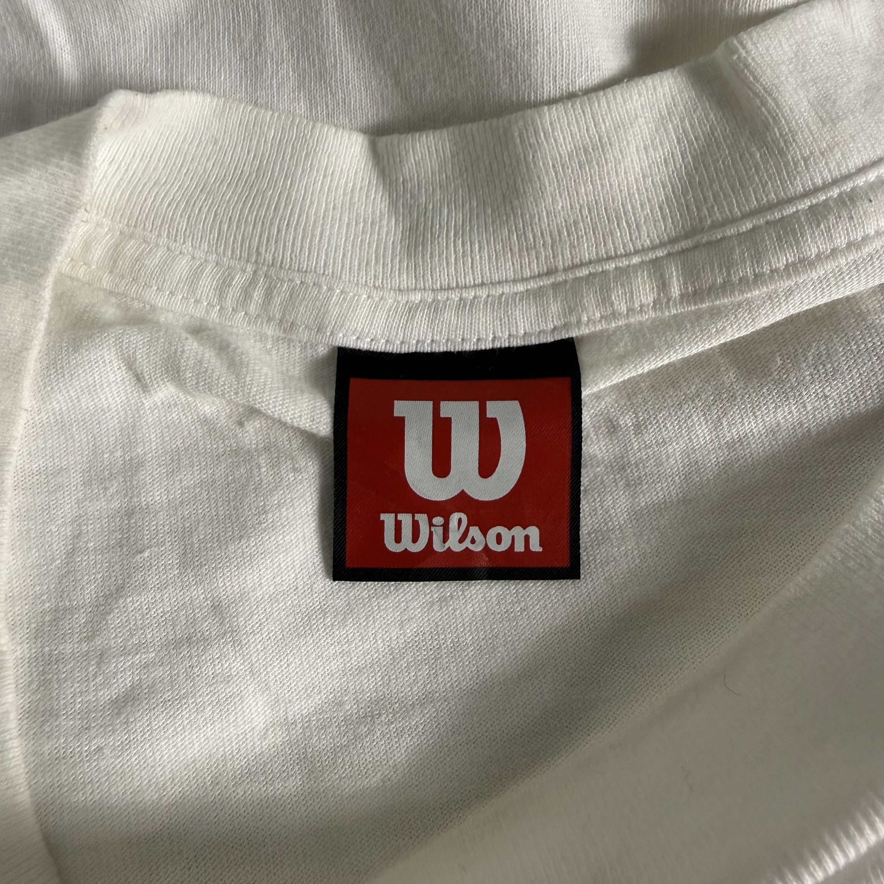 Wilson 🔥RARE🔥Vintage Wilson Cup Tennis Magazine T-shirt Size US L / EU 52-54 / 3 - 6 Thumbnail