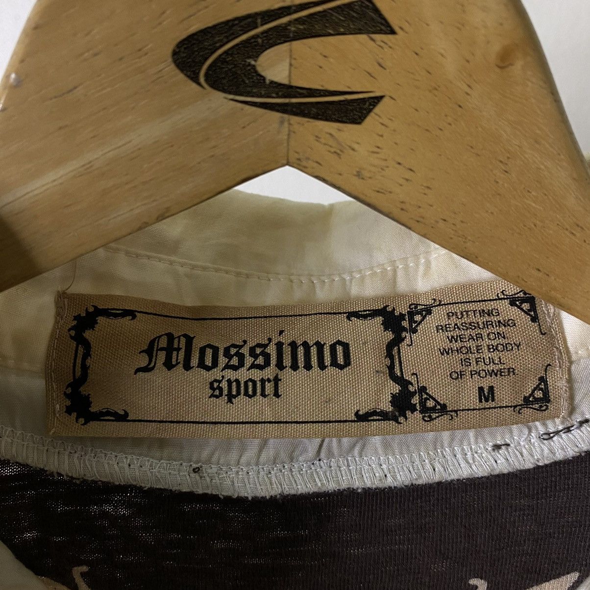 Massimo Osti Mossimo Sport Double Layer Cyber Grunge Punk Style Tee Size US M / EU 48-50 / 2 - 3 Thumbnail