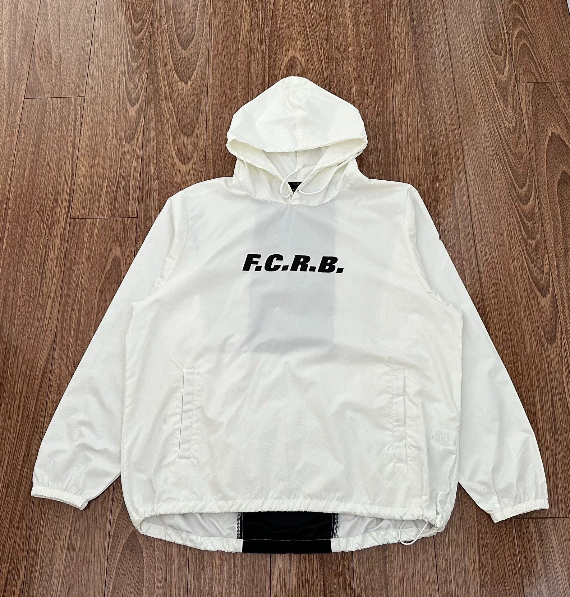 F.C.R.B F.C.R.B. Back Stripe Anorak Nylon Waterproof 99 New M Size US M / EU 48-50 / 2 - 1 Thumbnail