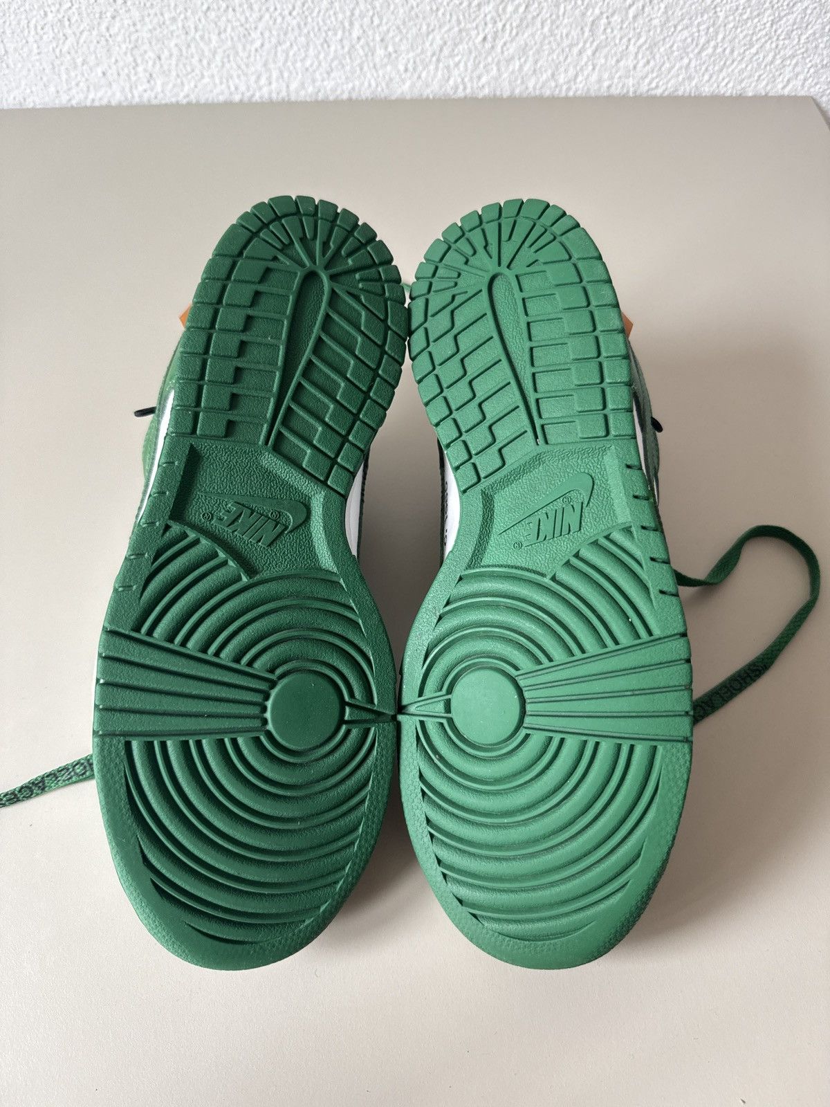 Nike × Off-White Nike Dunk Low Off White Pine Green Size US 8 / EU 41 - 6 Thumbnail