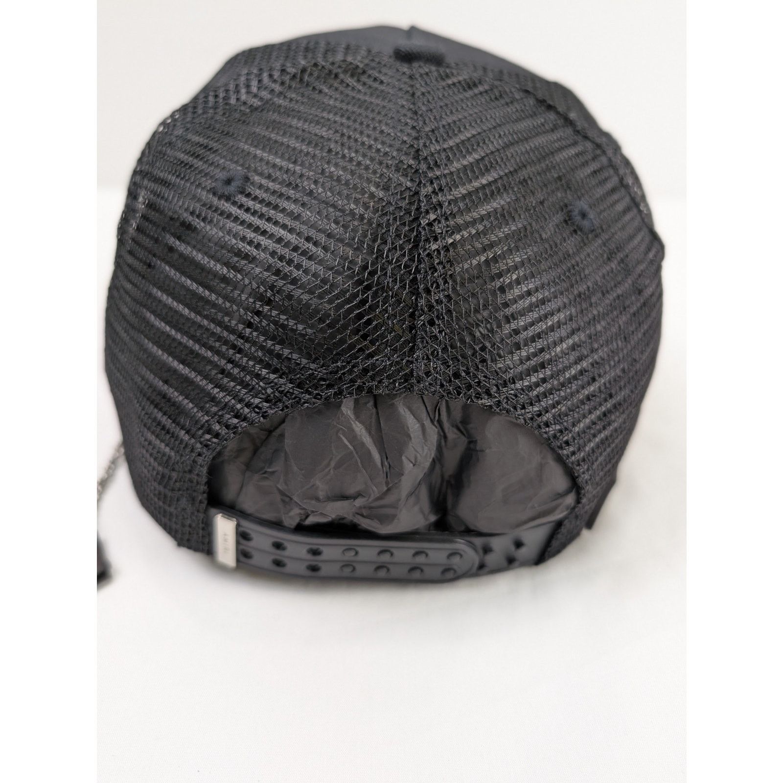 Amiri o1rshd1 Q:4 / Core Logo Trucker Cap / Hat in Black/Yellow Size ONE SIZE - 7 Thumbnail