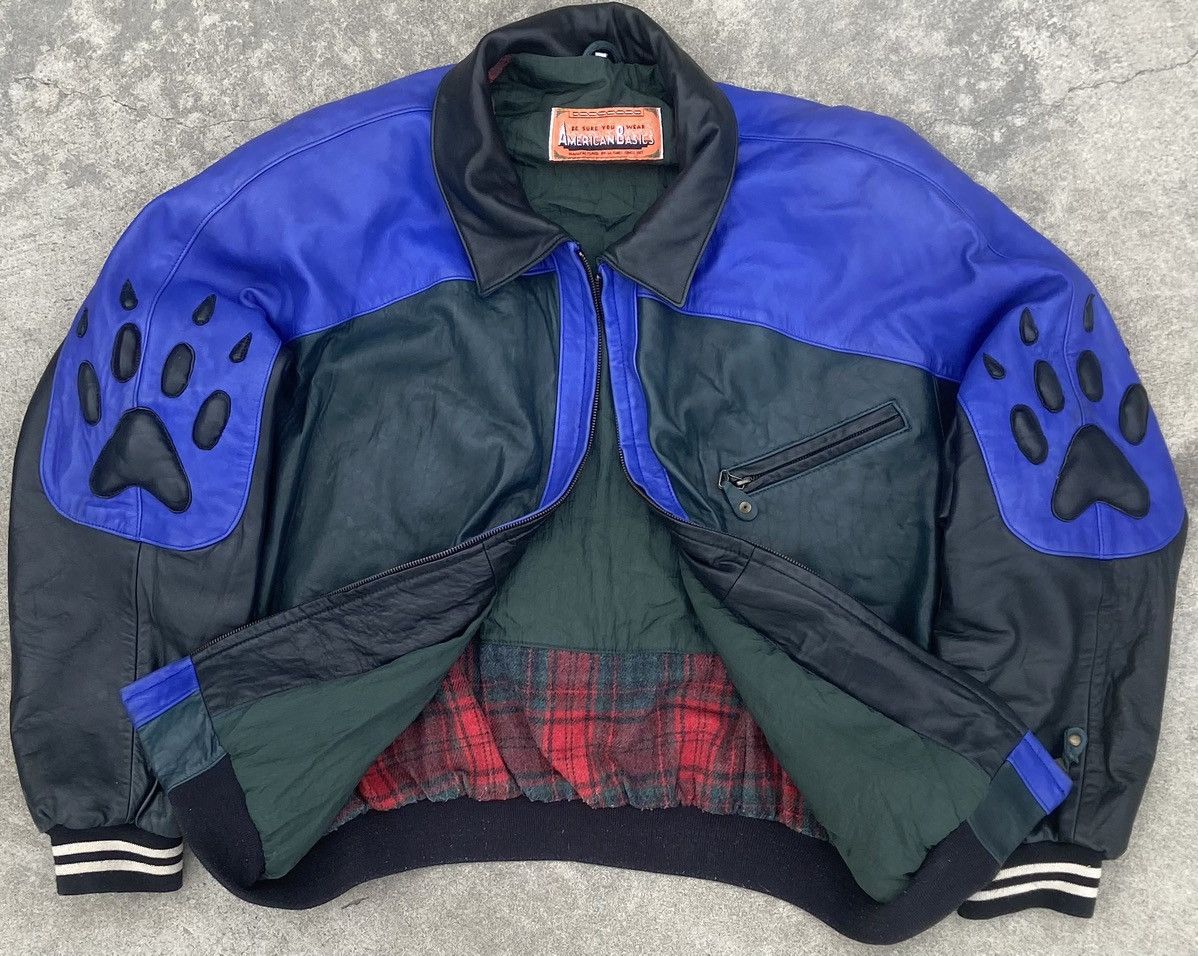 Michael Hoban 🟤Vintage American Basic Leather Jacket Like Michael Hoban🟤 Size US L / EU 52-54 / 3 - 11 Thumbnail