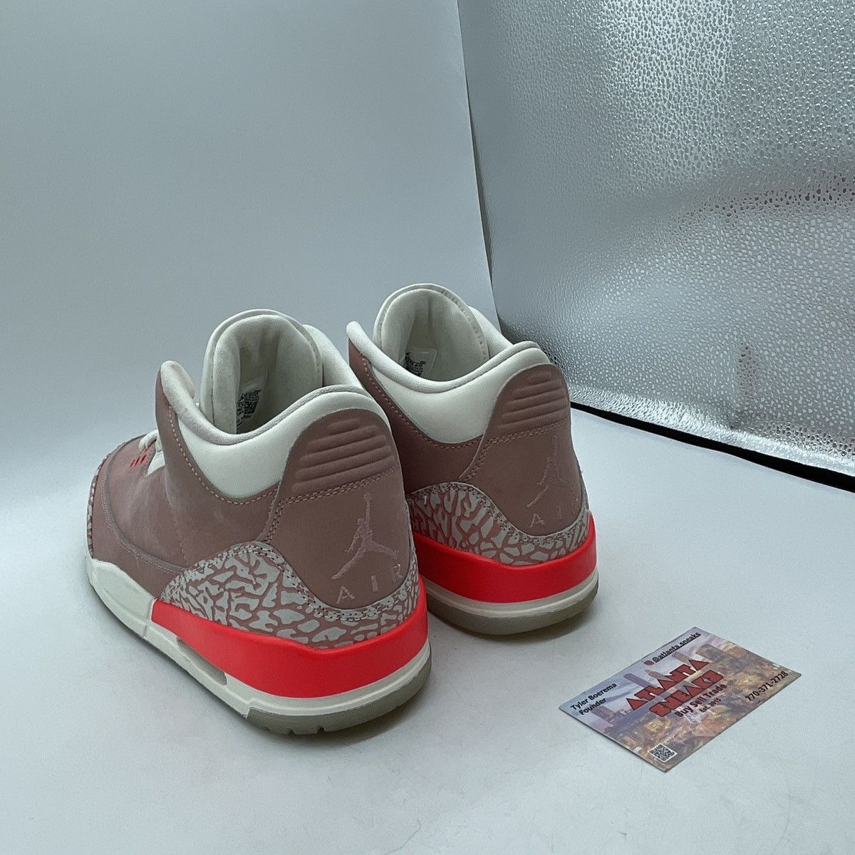 Jordan Brand Wmns air Jordan 3 rust pink Size US 10 / IT 40 - 4 Thumbnail