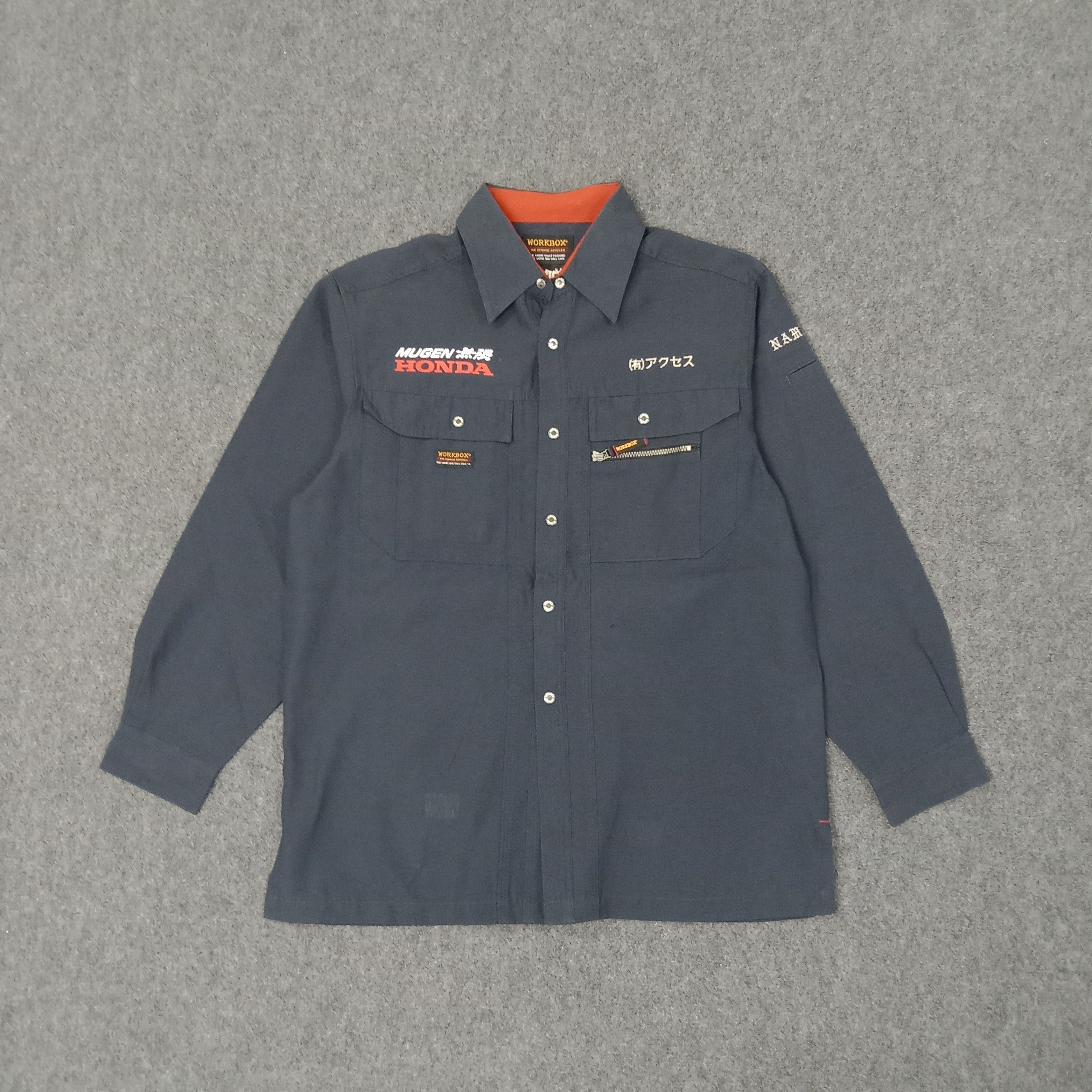 Japanese Brand Mugen Honda Japanese Racing Team Custom Art Jacket C248N27 Size US M / EU 48-50 / 2 - 3 Thumbnail