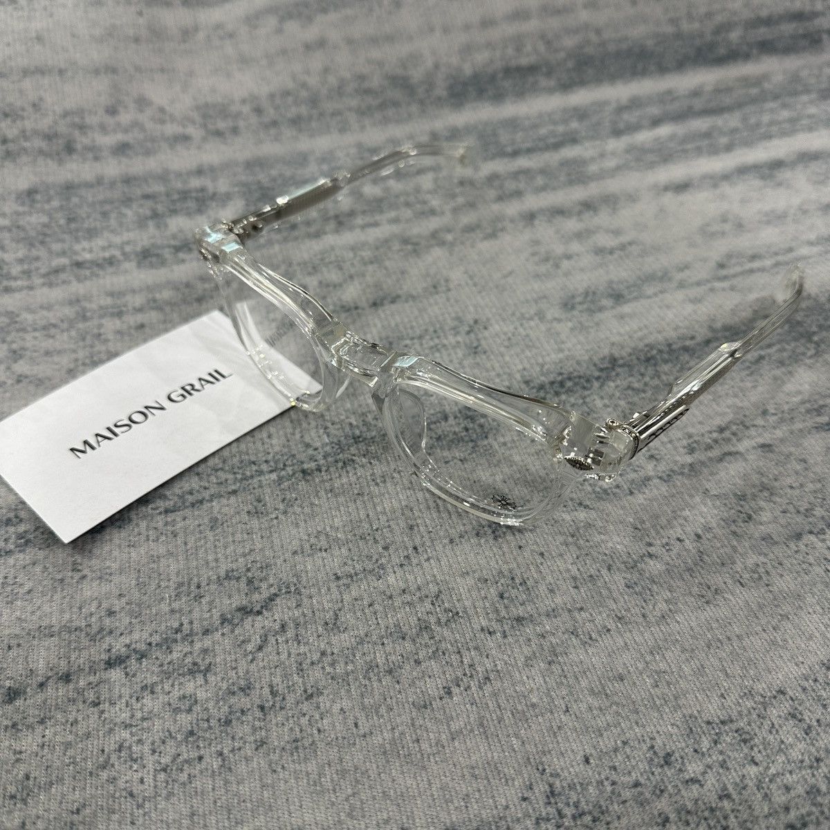 Chrome Hearts CHROME HEARTS CHIRP CHIRP CRYSTAL EYEGLASSES Size ONE SIZE - 2 Thumbnail