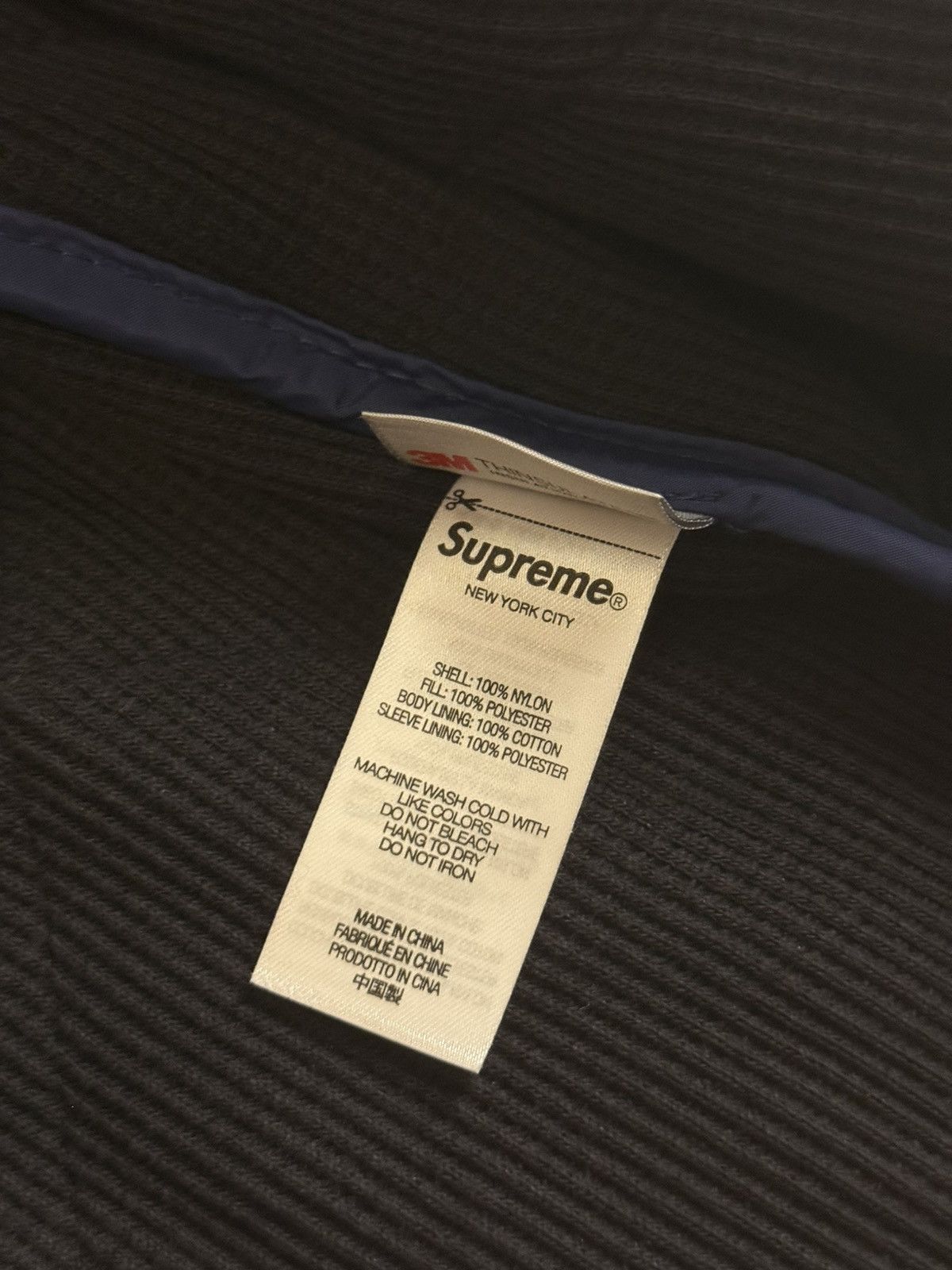 Supreme FW21 Supreme Quit Your Job Quilted Work Jacket Size US M / EU 48-50 / 2 - 8 Thumbnail