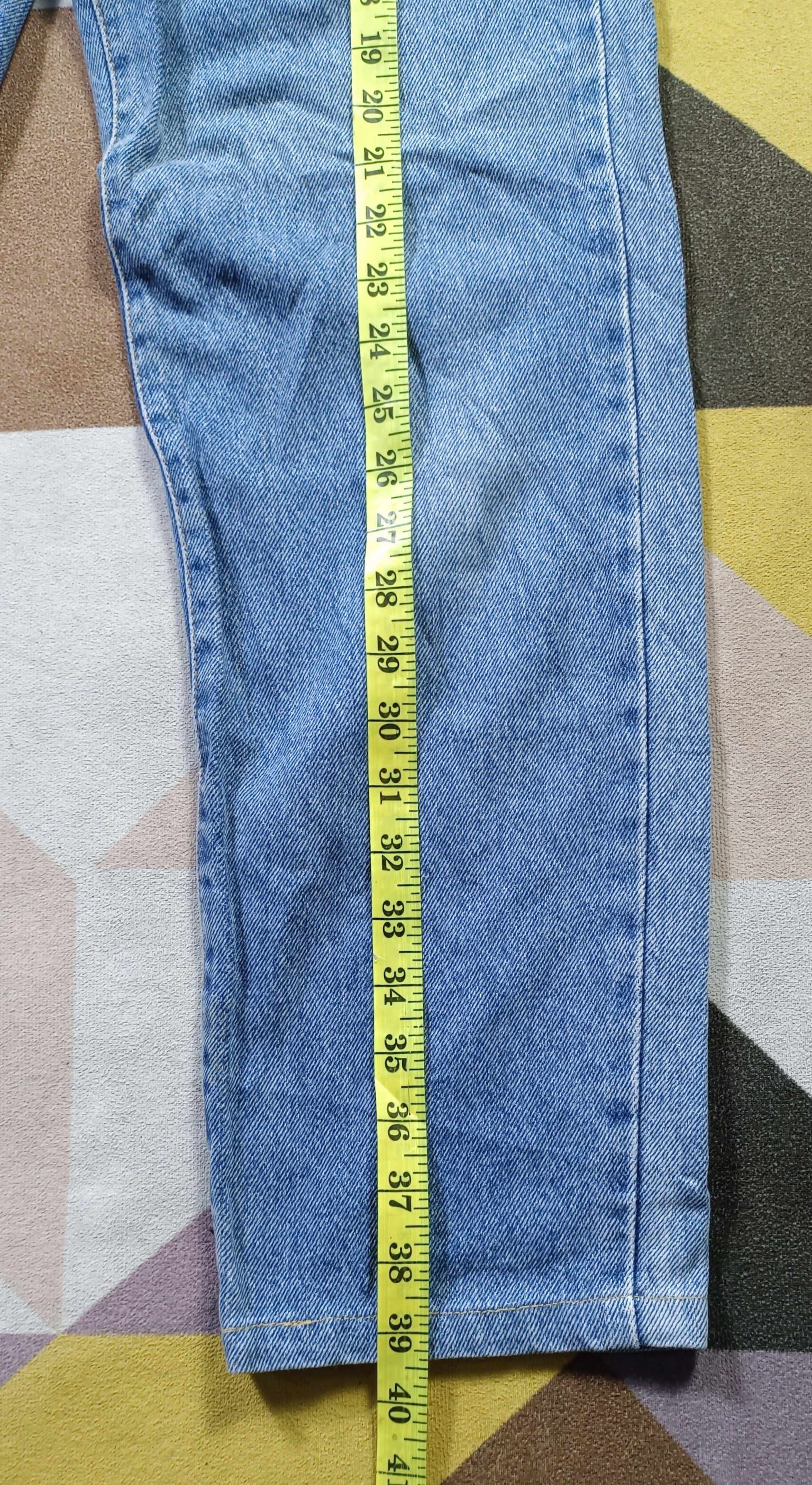 Edwin × Vintage Vintage💥 EDWIN made in Italy Distressed Jeans Size US 27 - 24 Thumbnail