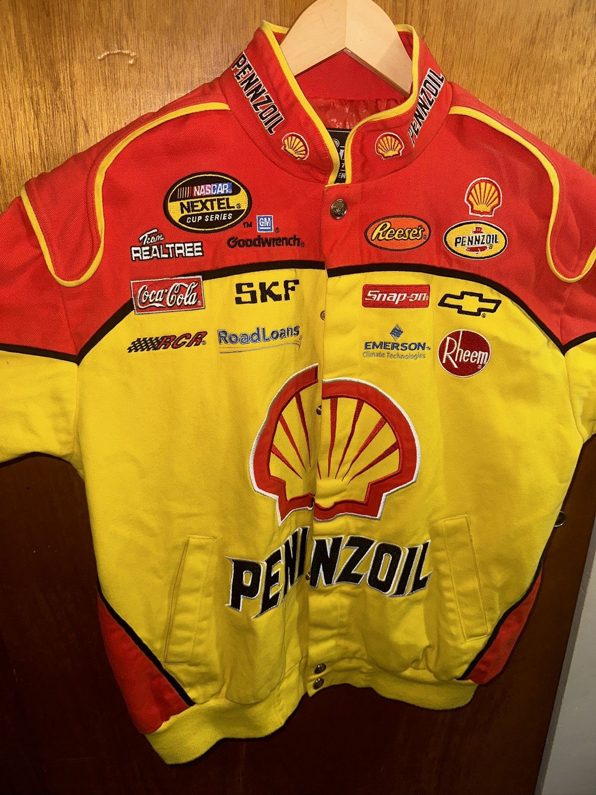 Chase Authentics Kevin Harvick Shell Pennzoil NASCAR Jacket M Size US M / EU 48-50 / 2 - 11 Thumbnail