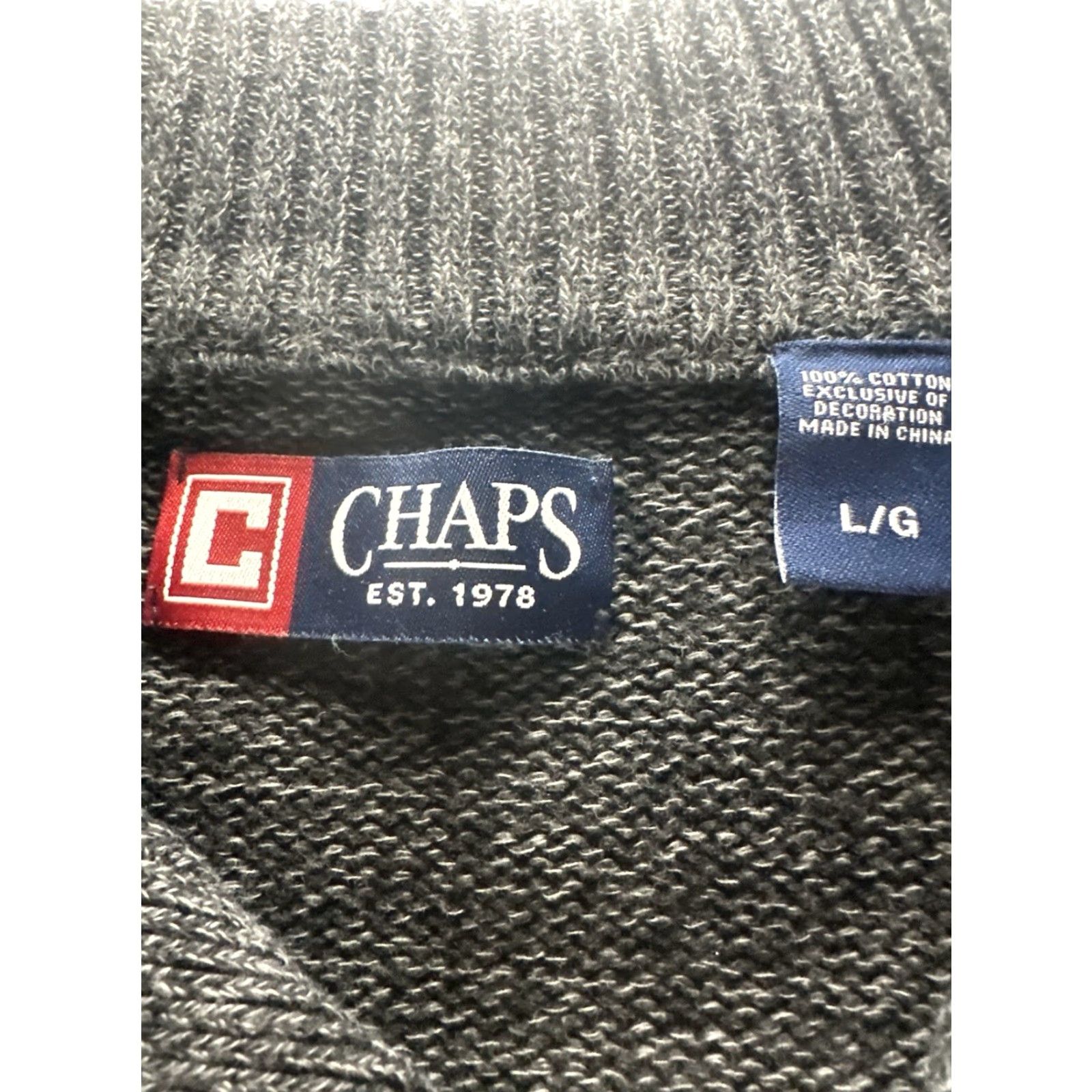 Chaps Chaps Mens Sweater Shirt? Size US S / EU 44-46 / 1 - 6 Thumbnail