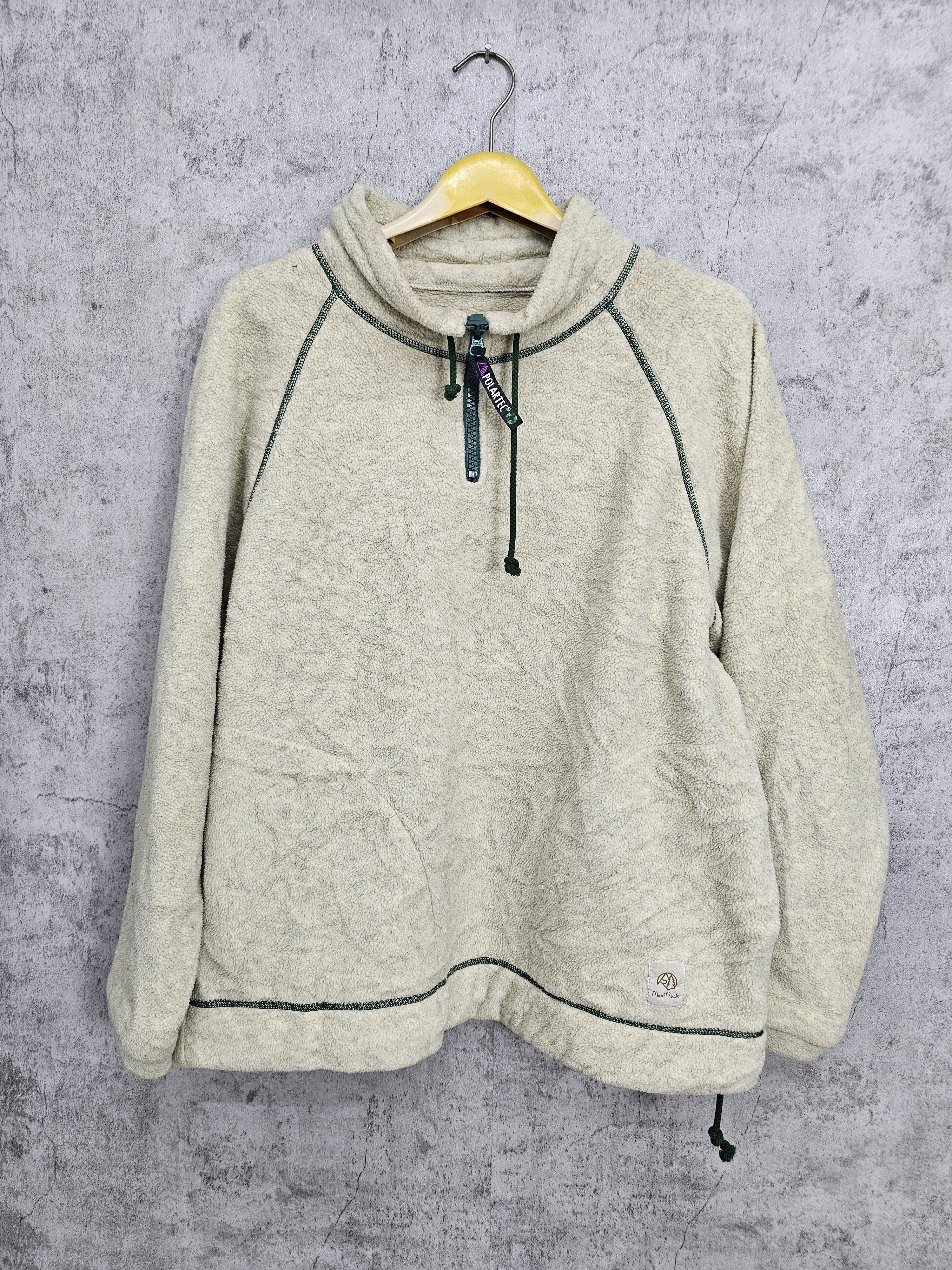 Japanese Brand MAUL RUCK Polartec Outdoor Hiking Fleece Jacket J0046 Size US M / EU 48-50 / 2 - 1 Thumbnail