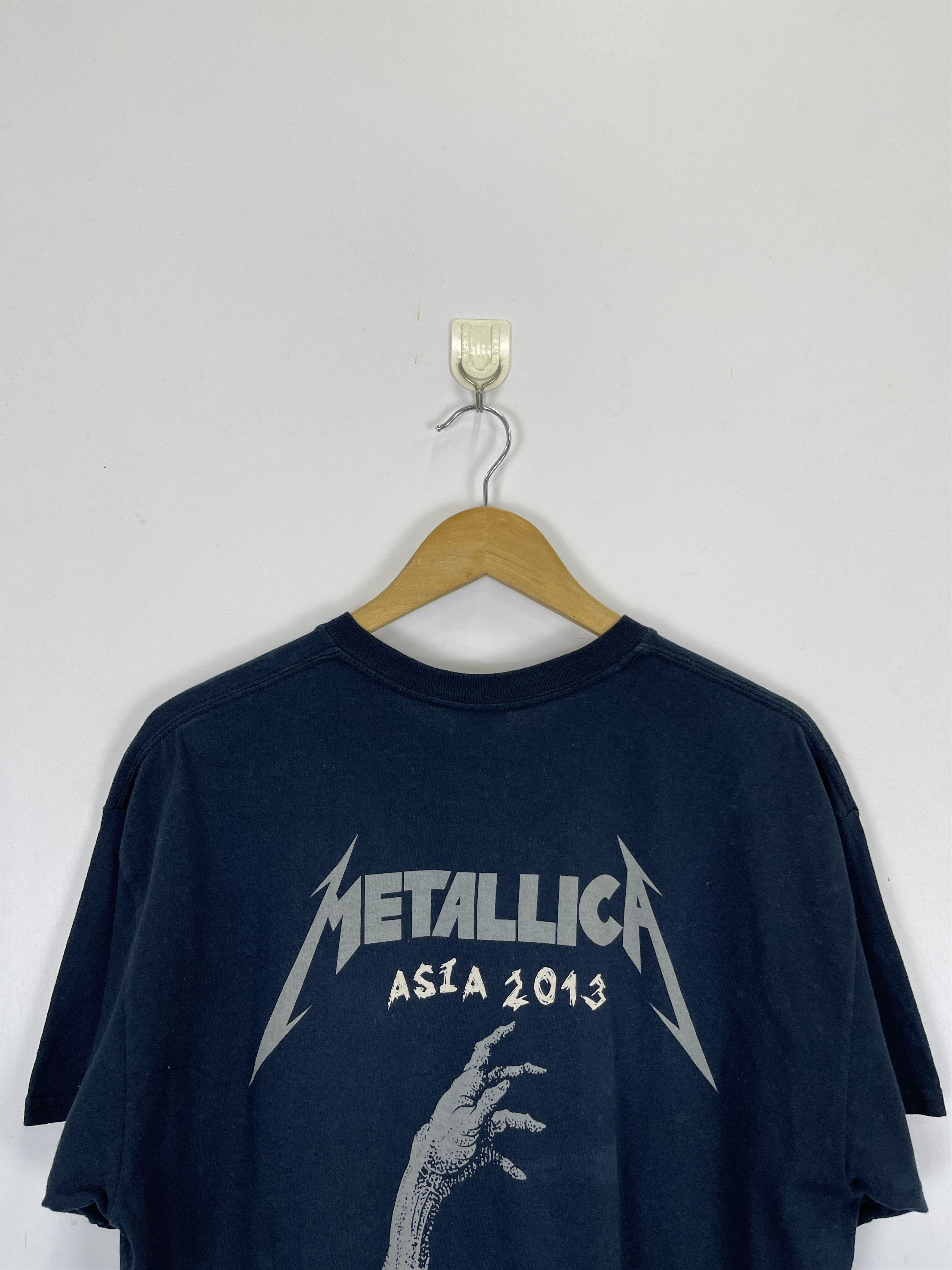 Metallica Tour Asia 2013 Tour T-Shirt TA0419 Short Sleeve T Shirts