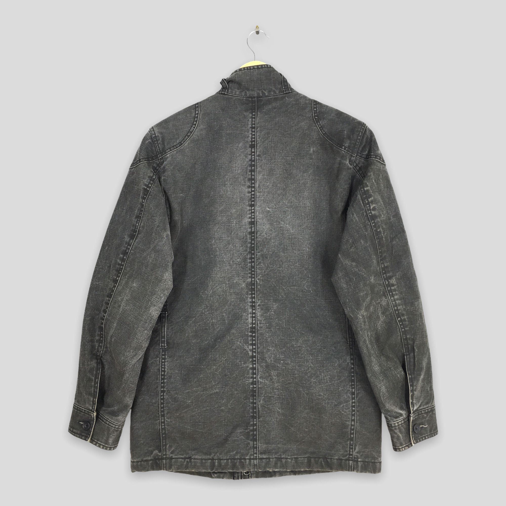 Japanese Brand Vintage Japanese Workwear Denim Jeans Jacket Medium Size US M / EU 48-50 / 2 - 7 Thumbnail