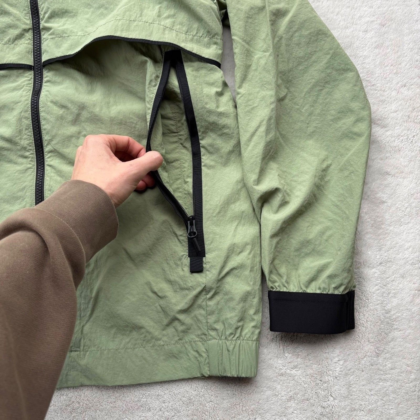 Canada Goose Cedar Green Faber Hooded Jacket - Small - $695