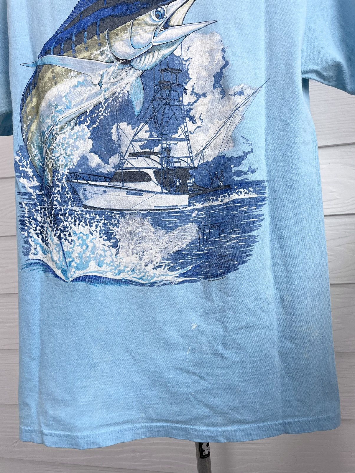Guy Harvey × Vintage VINTAGE 2006 GUY HARVEY POCKET TEE Size US S / EU 44-46 / 1 - 13 Thumbnail