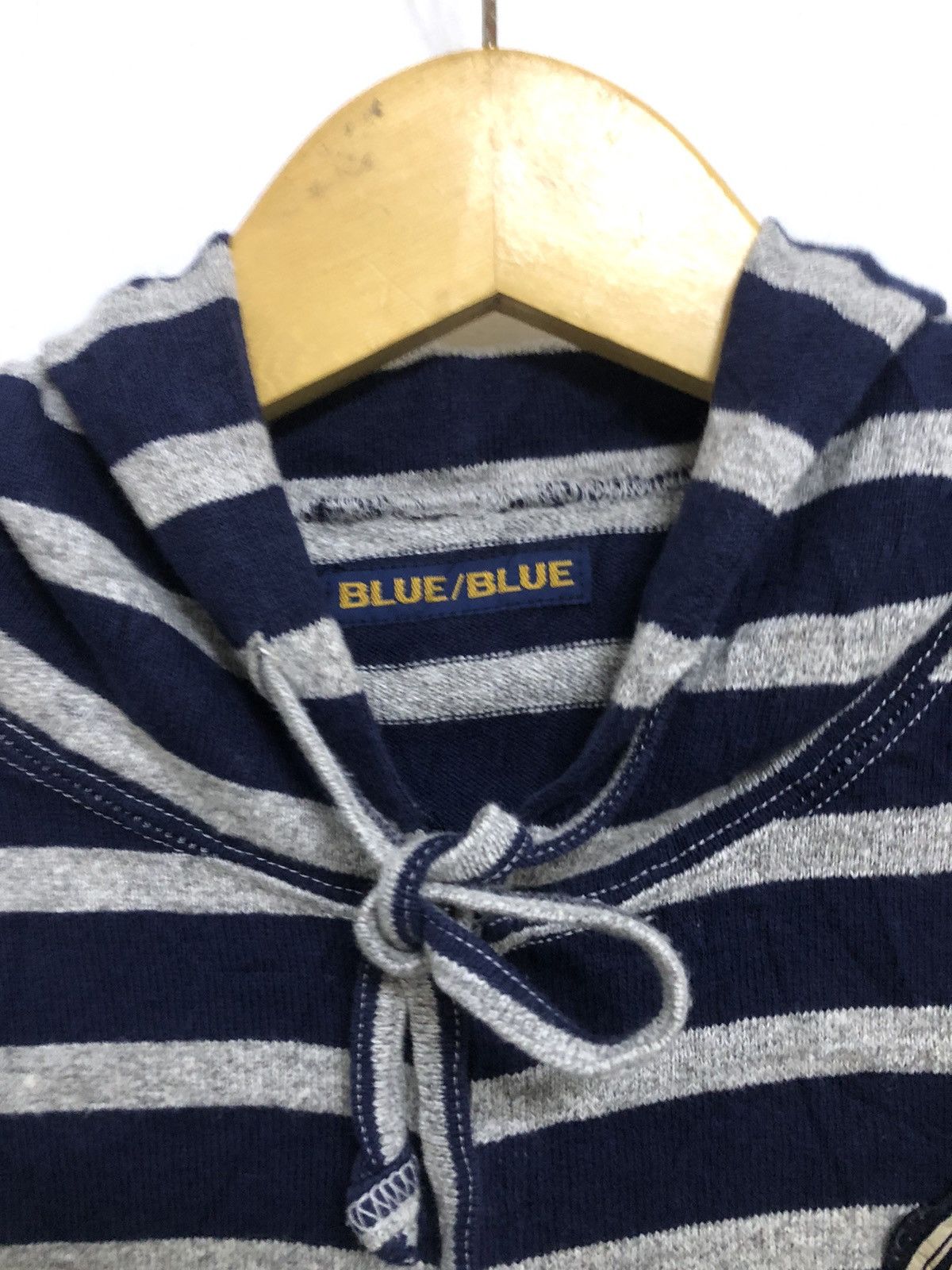 Blue Blue Japan Blue Blue Japan Stripe Zip Hoodie Size US M / EU 48-50 / 2 - 2 Thumbnail