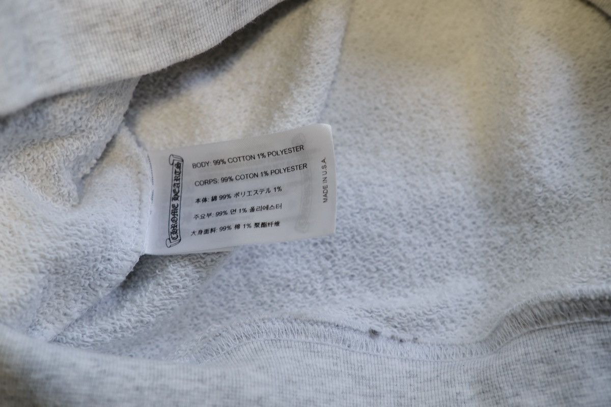 Chrome Hearts Chrome Hearts Mattry Boy Crewneck Brain Flame Grey Sweater Size US L / EU 52-54 / 3 - 9 Thumbnail