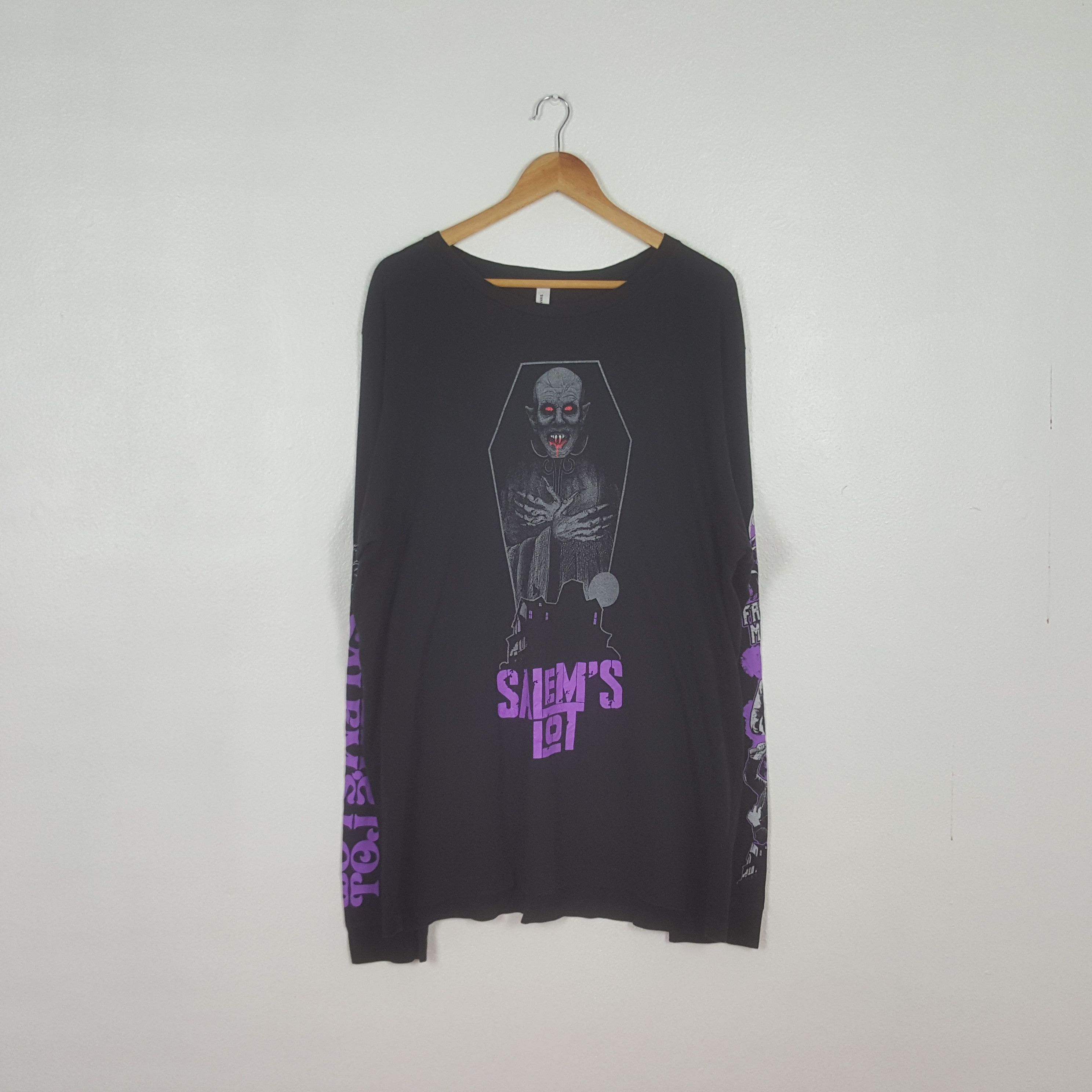 Expert Horror Vintage Salem's Lot Horror Movie Promo Tshirt C312N18 Size US XL / EU 56 / 4 - 1 Thumbnail