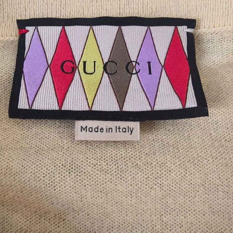 Gucci GucciPatched solid color wool sweater knitwear 2503-Nextarr Size US L / EU 52-54 / 3 - 3 Thumbnail