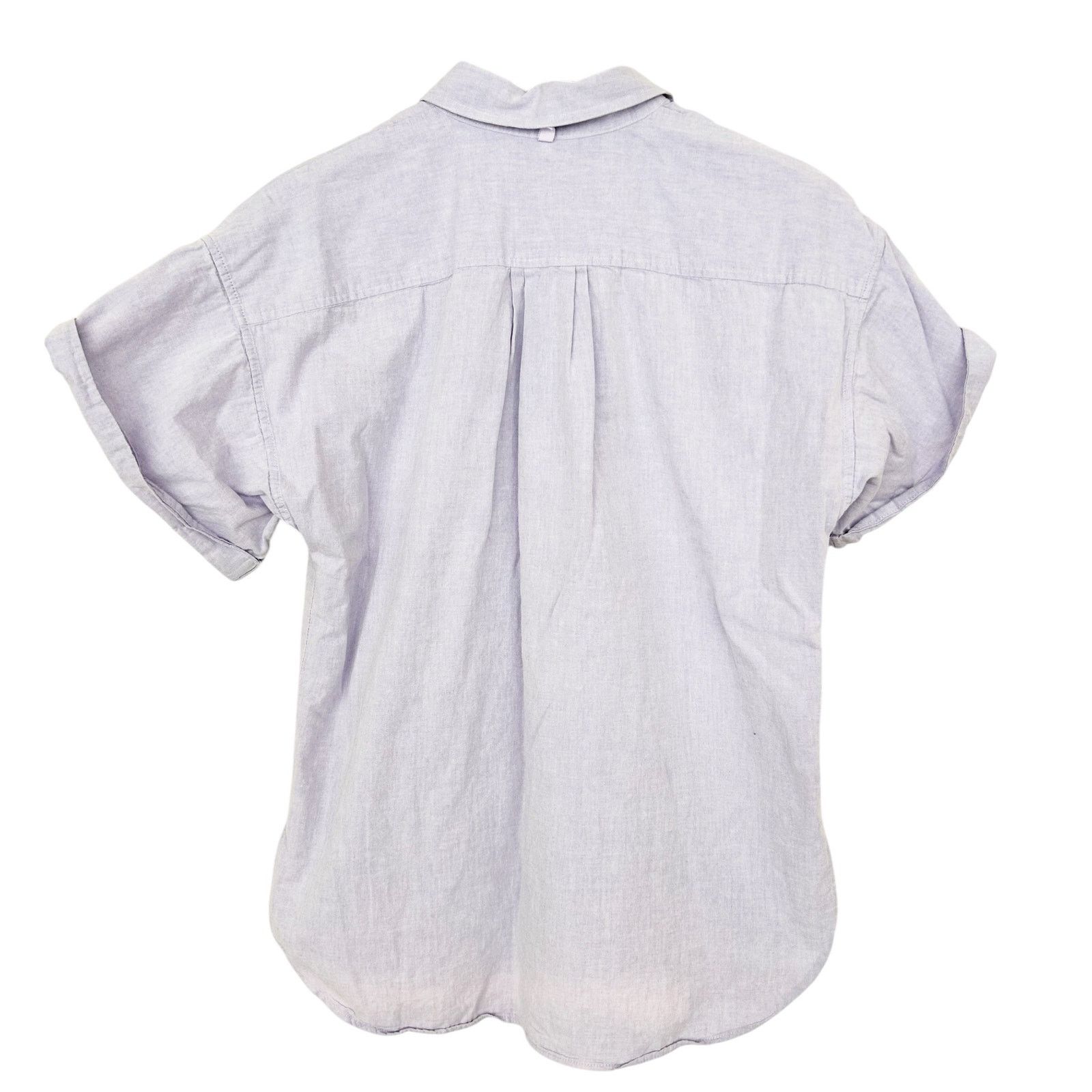 Adam Lippes Adam Lippes Short Sleeve Button Down Shirt Sz 4 Size S / US 4 / IT 40 - 5 Thumbnail