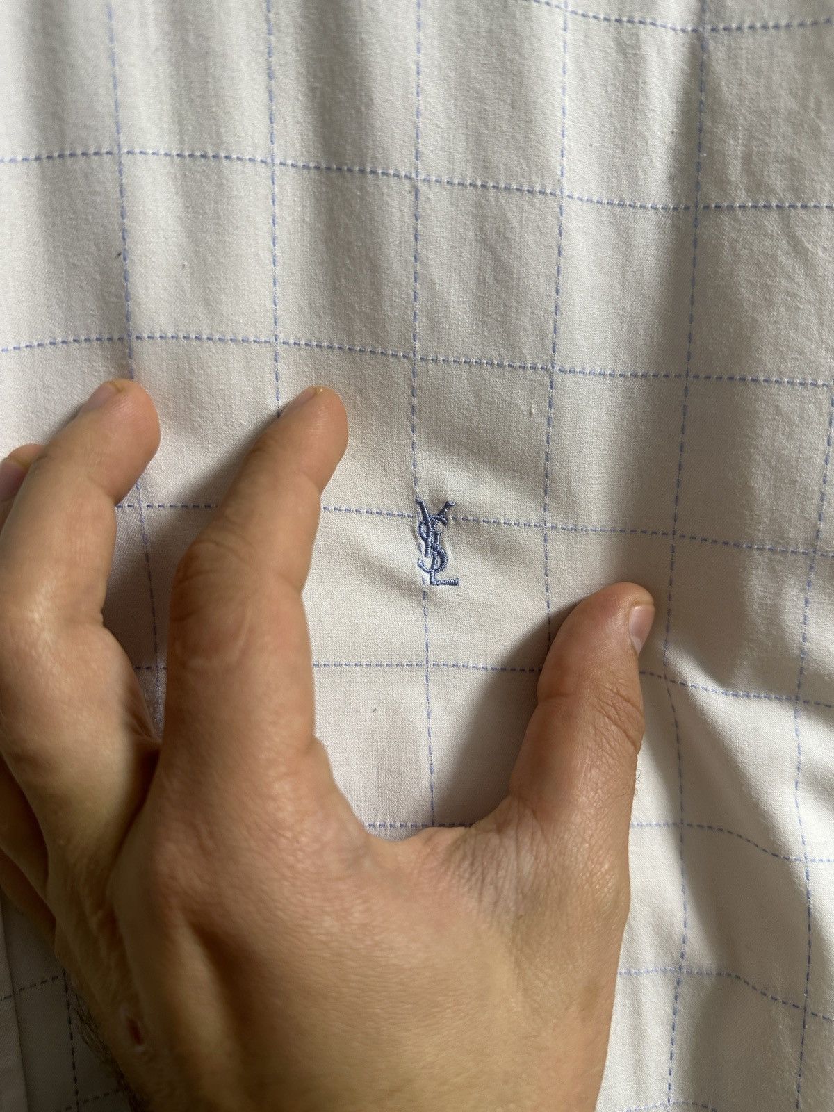 Yves Saint Laurent Rare Luxury Shirt Yves Saint Laurent Luxury YSL Size US M / EU 48-50 / 2 - 2 Thumbnail