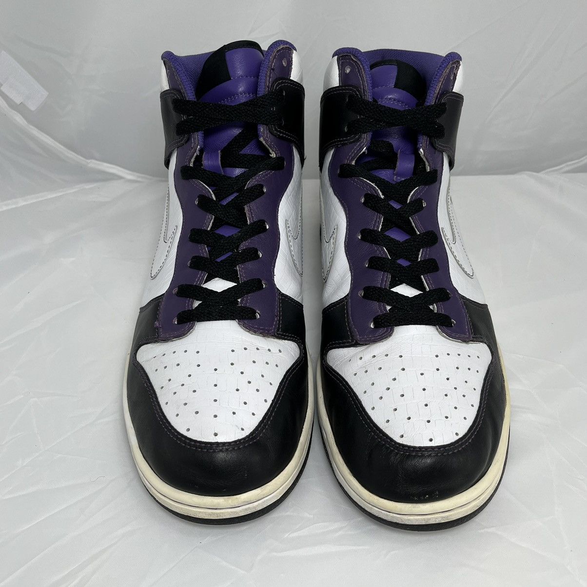 Nike × Vintage Vintage Rare 2006 Nike Dunk High Quasar Moon and Stars Drip Size US 13 / EU 46 - 3 Thumbnail