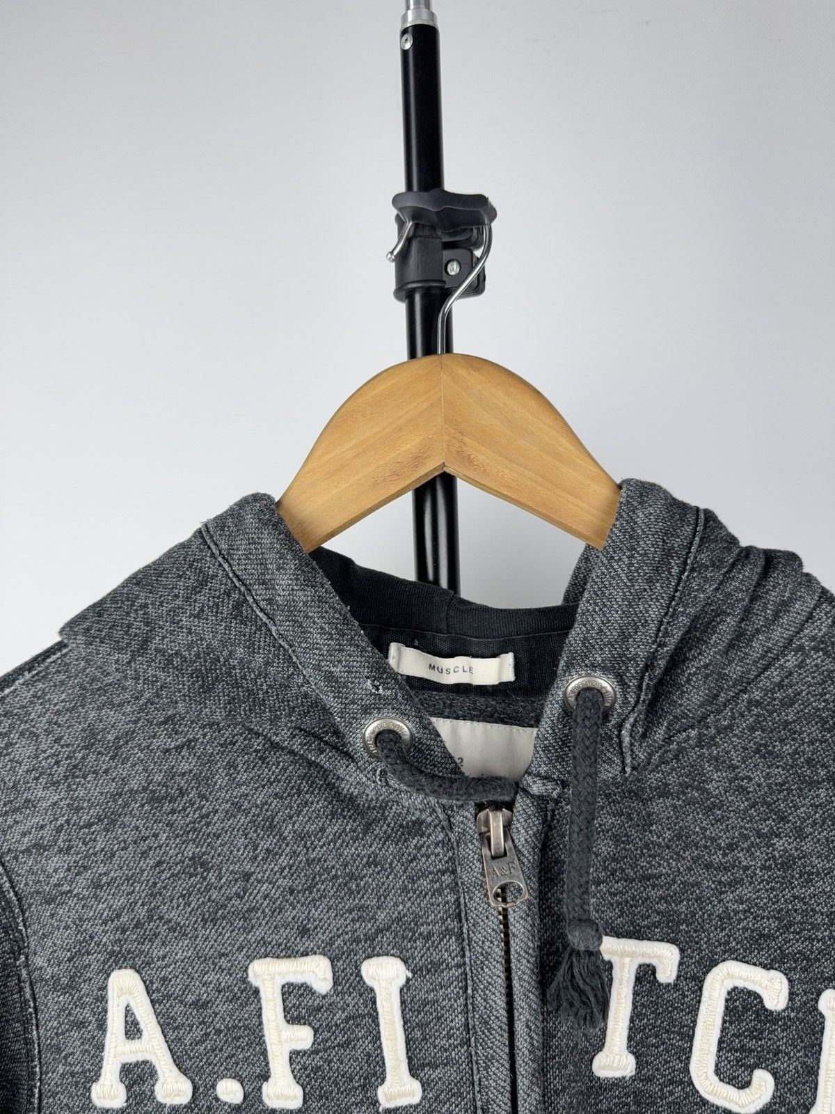 Abercrombie & Fitch Vintage Y2K Abercrombie & Fitch Zip Hoodie New York Logo M Size US M / EU 48-50 / 2 - 5 Thumbnail