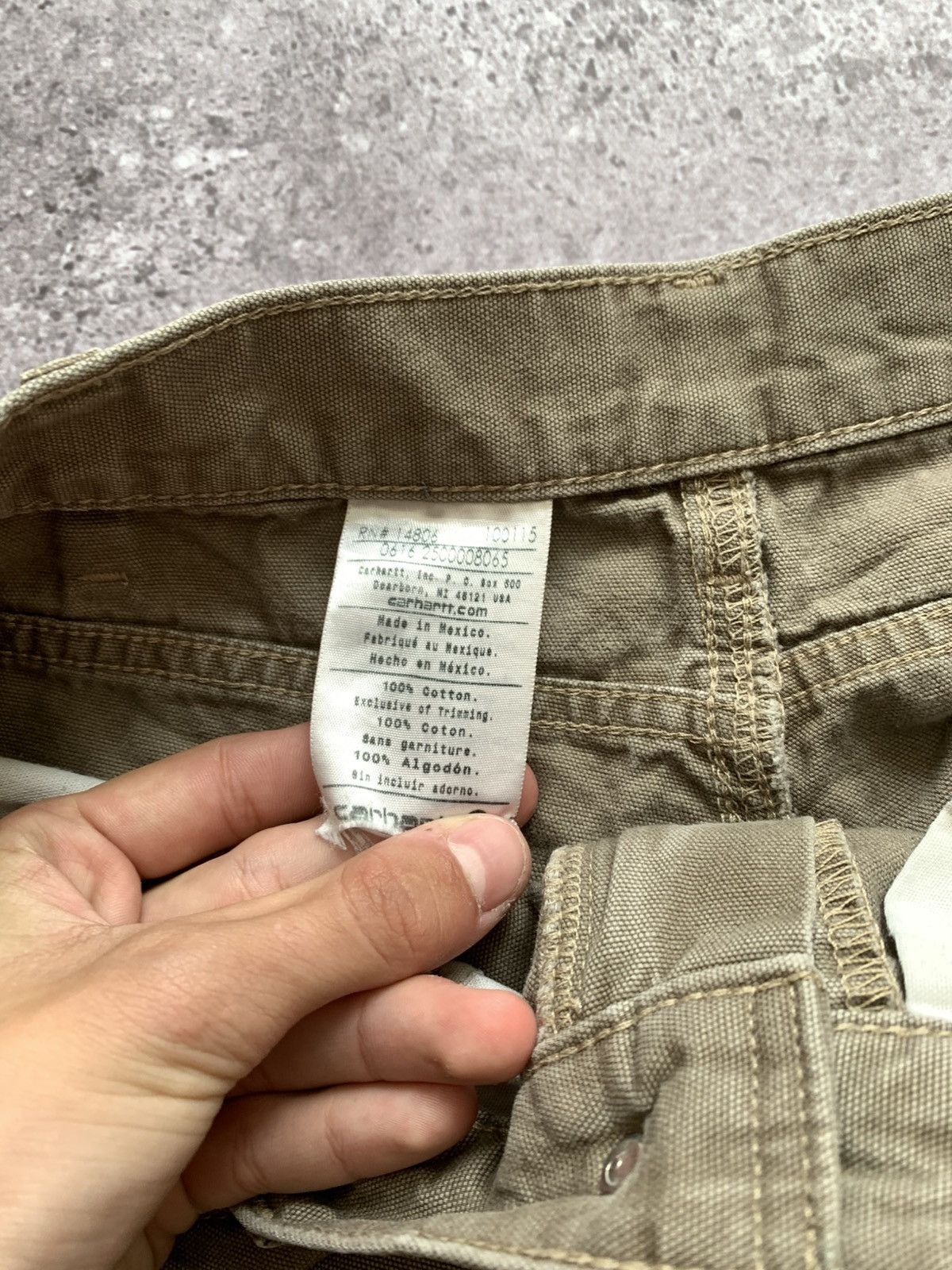 Carhartt 🔥Vintage Carhartt Distressed Work Carpenter Pants Size US 30 / EU 46 - 18 Thumbnail