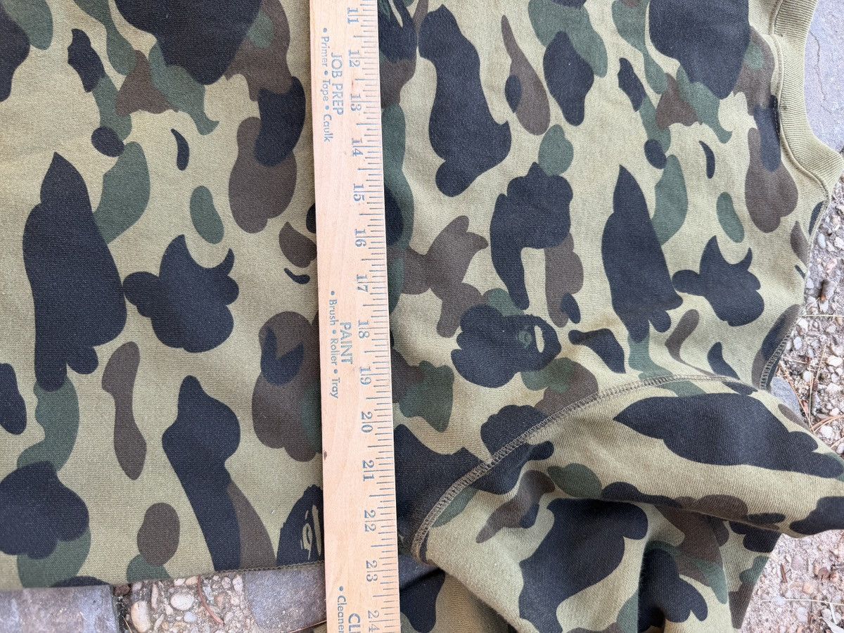 Bape 1st camo Green camo bape crewneck ape head sz XL japan Size US XL / EU 56 / 4 - 14 Thumbnail
