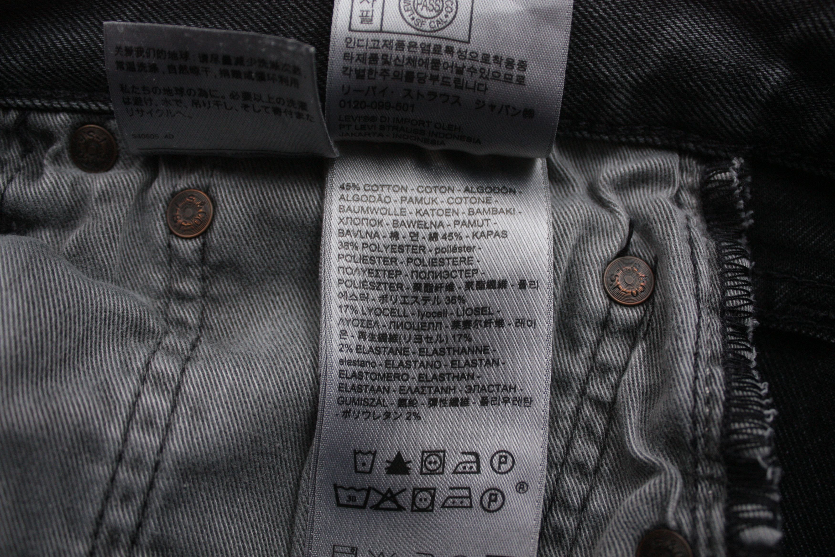 Levi's Levi's Big E Stonewashed Grey Denim Jeans W34L34 Size US 34 / EU 50 - 7 Thumbnail