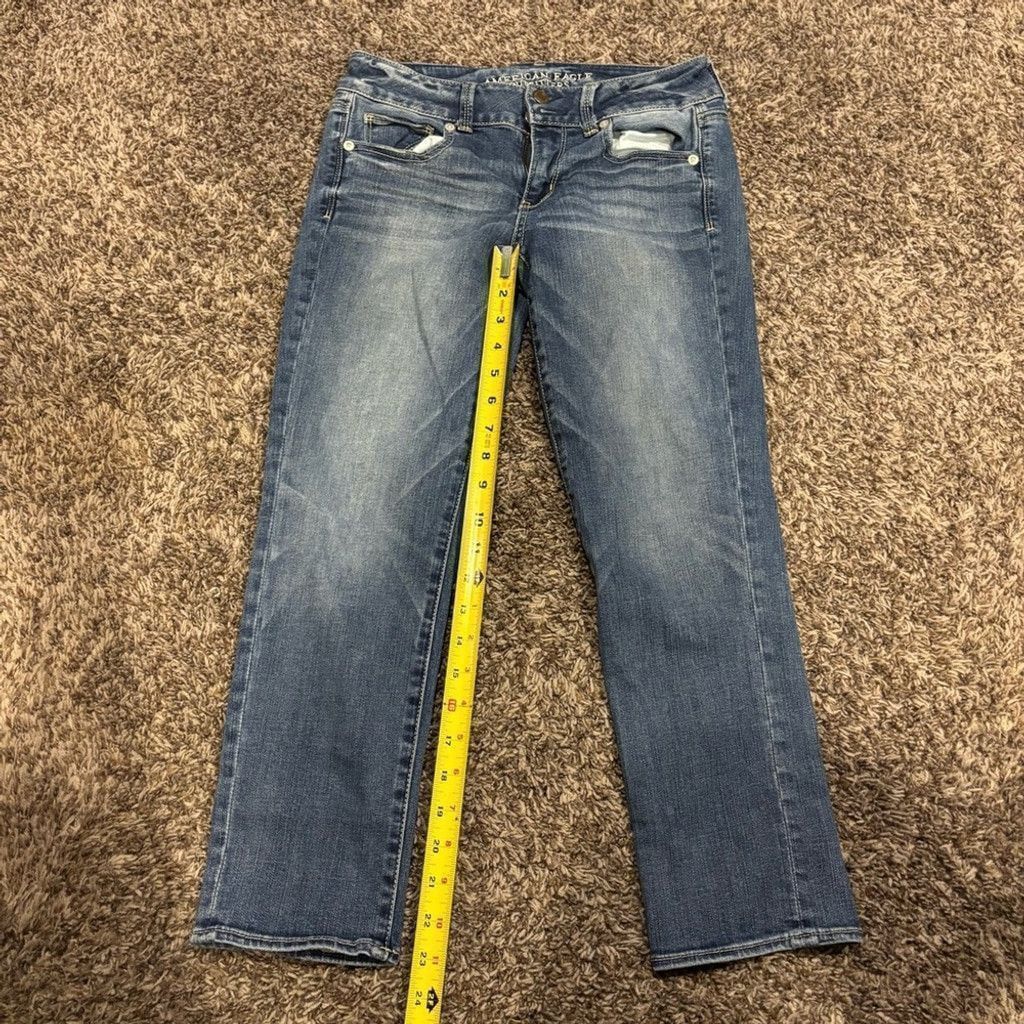 American Eagle Outfitters Women’s American Eagle Crop Jeans Size 27" / US 4 / IT 40 - 3 Thumbnail