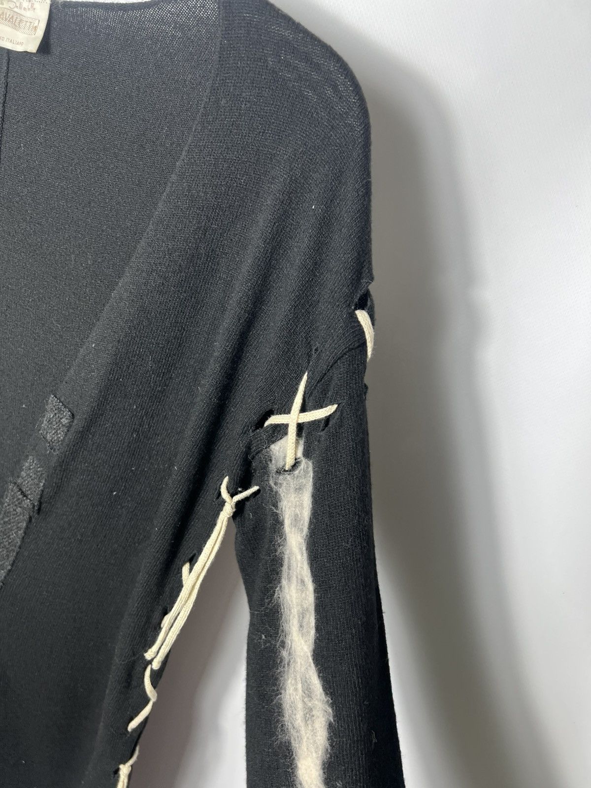 Elisa Cavaletti Vintage luxury designer Avant Garde Elisa Cavaletti Cardigan Size M / US 6-8 / IT 42-44 - 4 Thumbnail