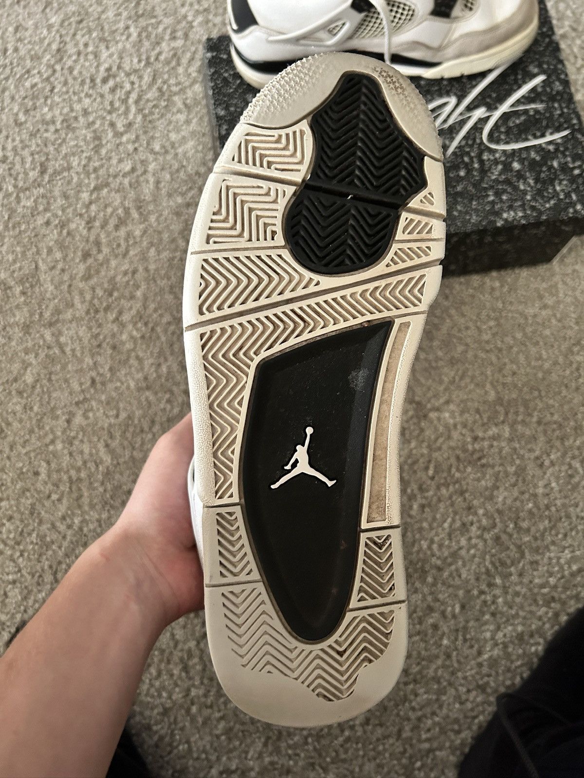 Jordan Brand Jordan 4 military black Size US 10 / EU 43 - 5 Thumbnail