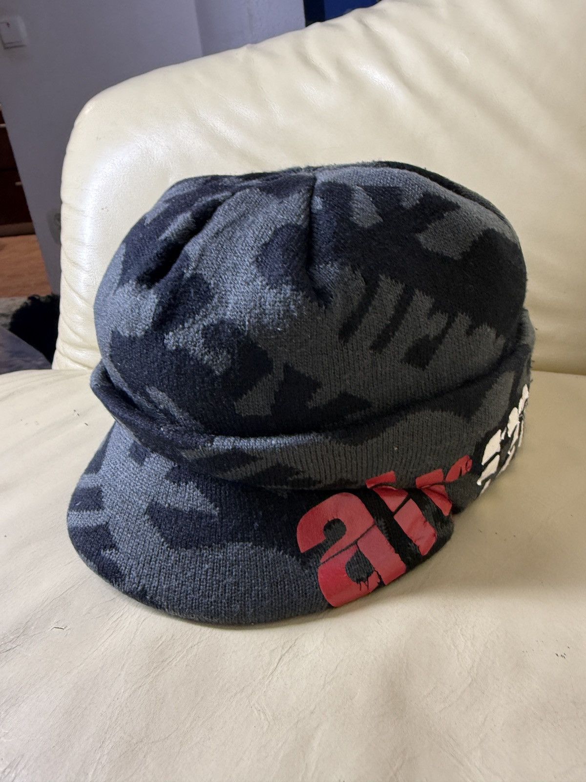 Nike Vintage nike airmax beanie Hat Size ONE SIZE - 14 Thumbnail