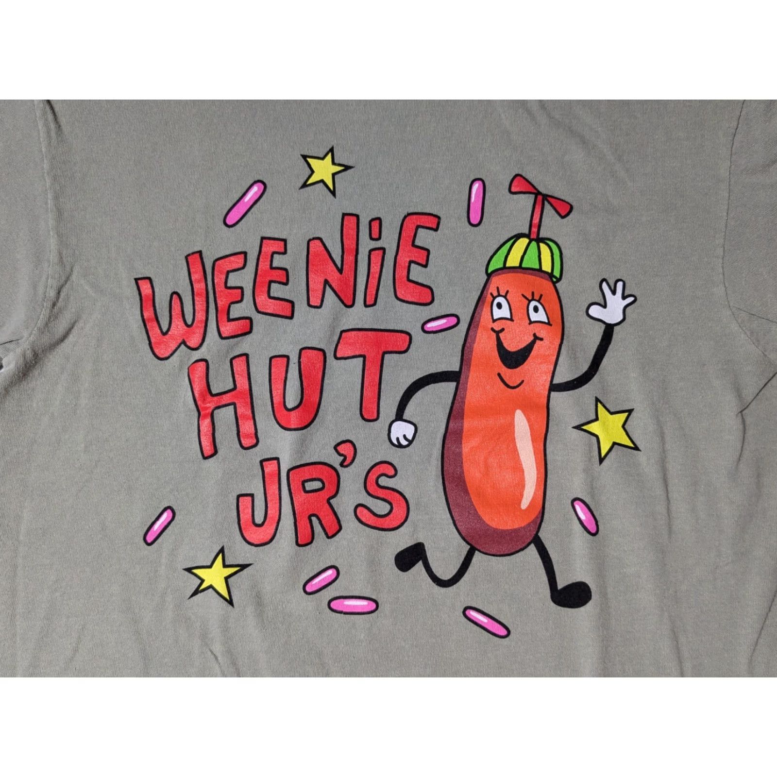 Nickelodeon NIckelodeon Men Medium Green 100% Cotton Double-Sided WEENIE HUT JR'S T-Shirt Size US M / EU 48-50 / 2 - 4 Thumbnail