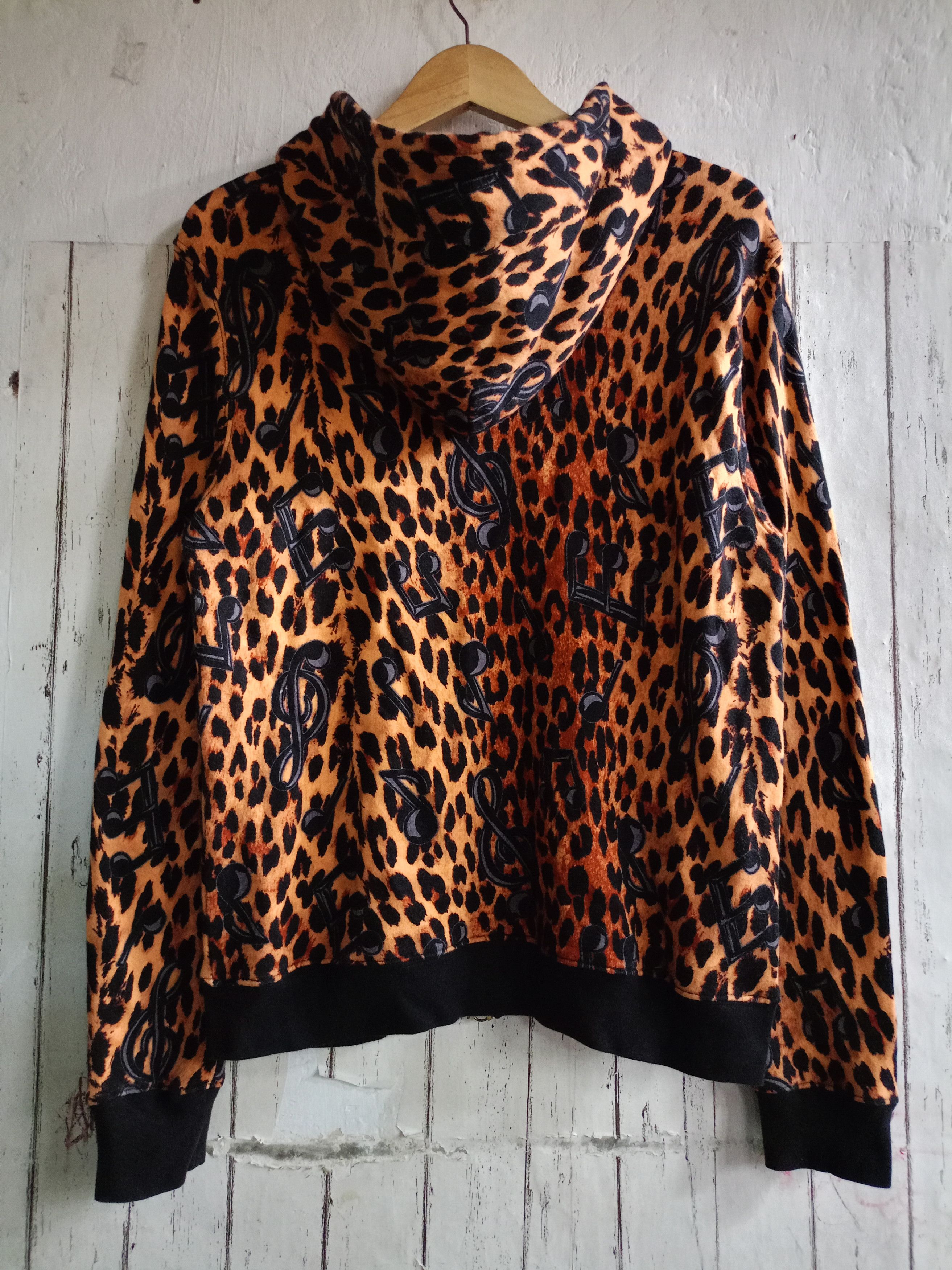 Joyrich Joyrich Leopard Zip Hoodie Size L / US 10 / IT 46 - 2 Thumbnail