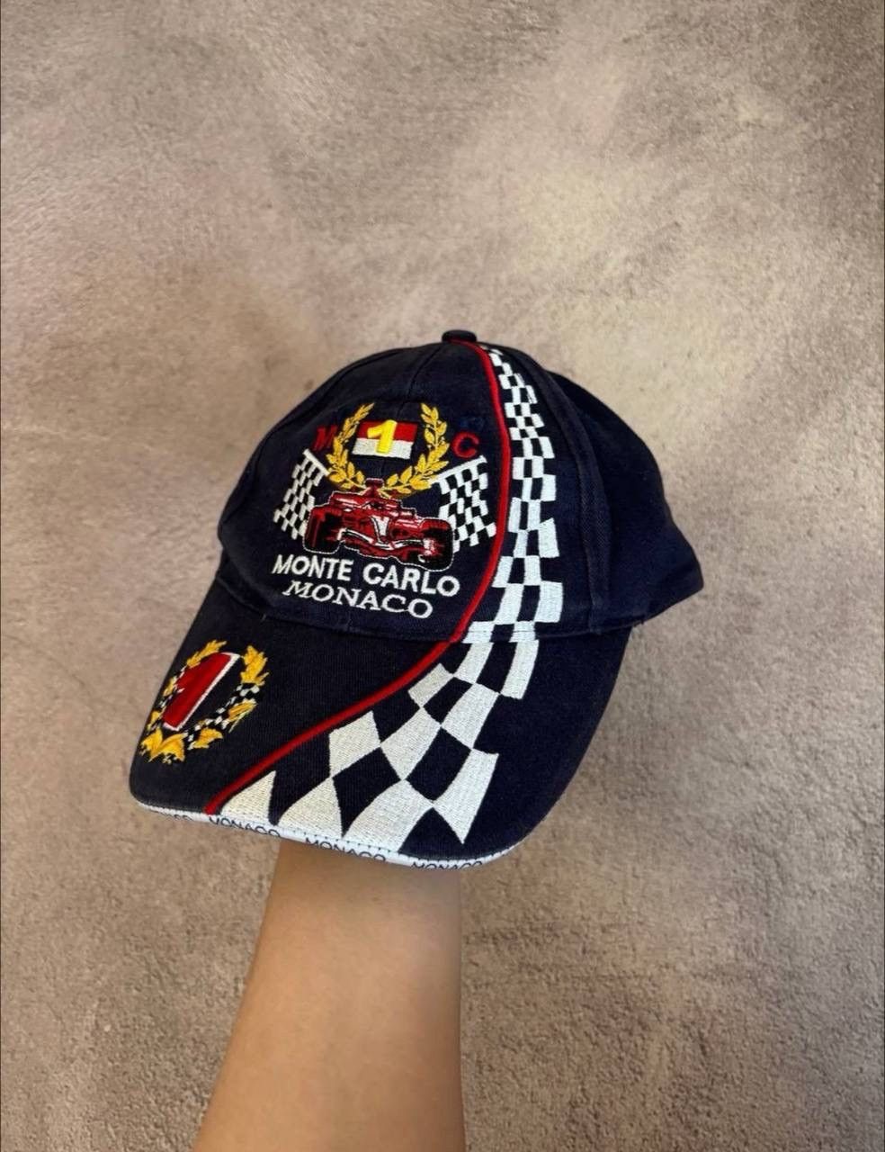 Formula 1 Monte Carlo Racing Monaco y2k cap Size ONE SIZE - 1 Thumbnail