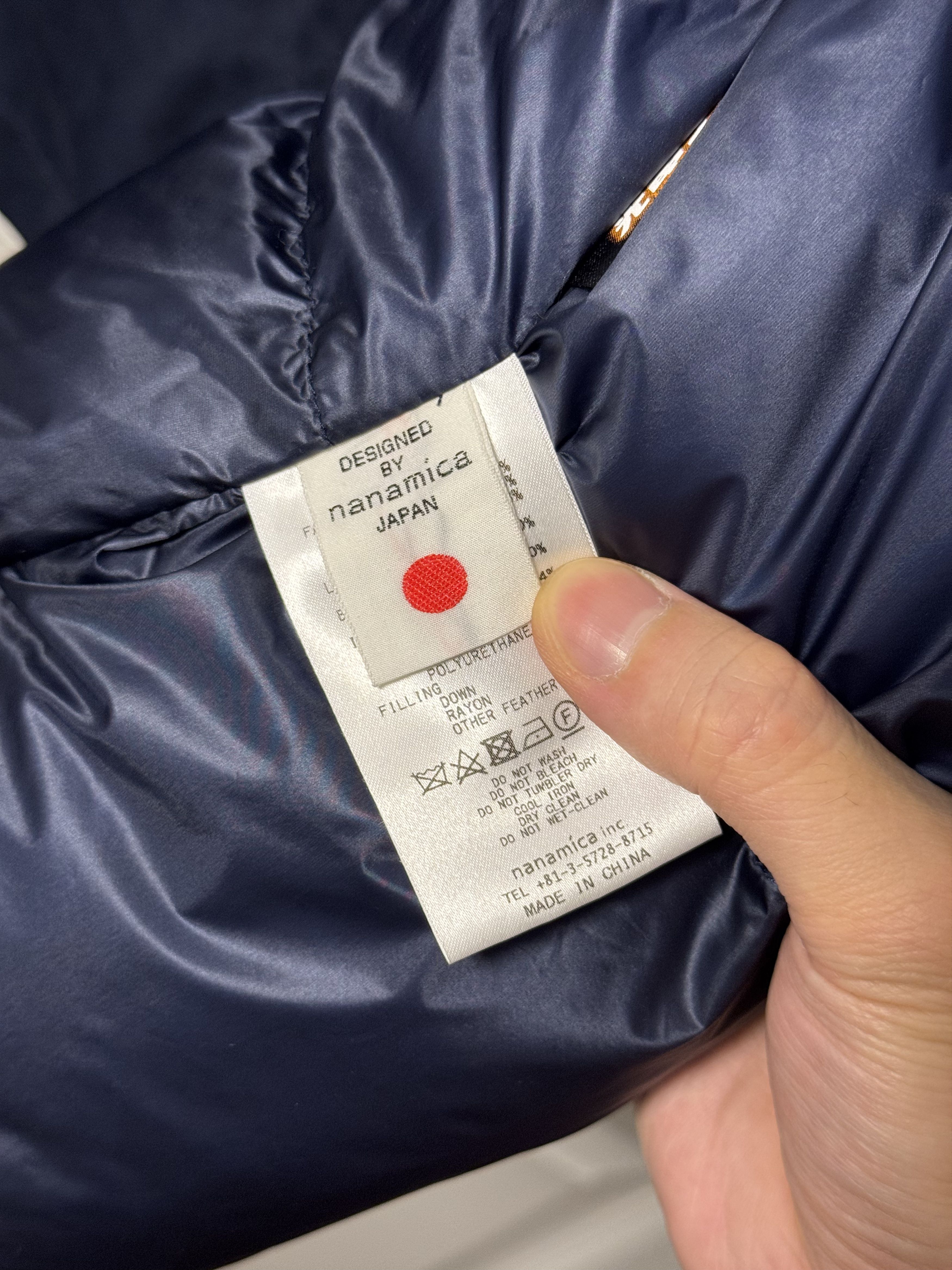 Nanamica KODENSHI Down Jacket Navy Twill Medium Size US M / EU 48-50 / 2 - 8 Thumbnail