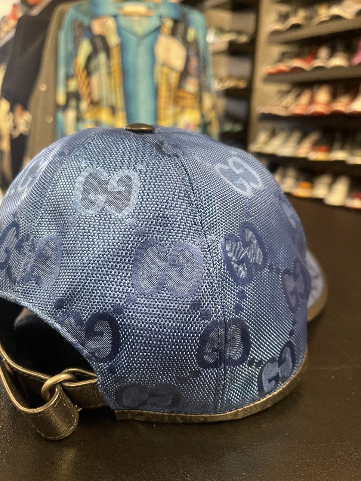 Gucci Size Small - Gucci Off The Grid Baseball Hat Blue Size ONE SIZE - 7 Thumbnail