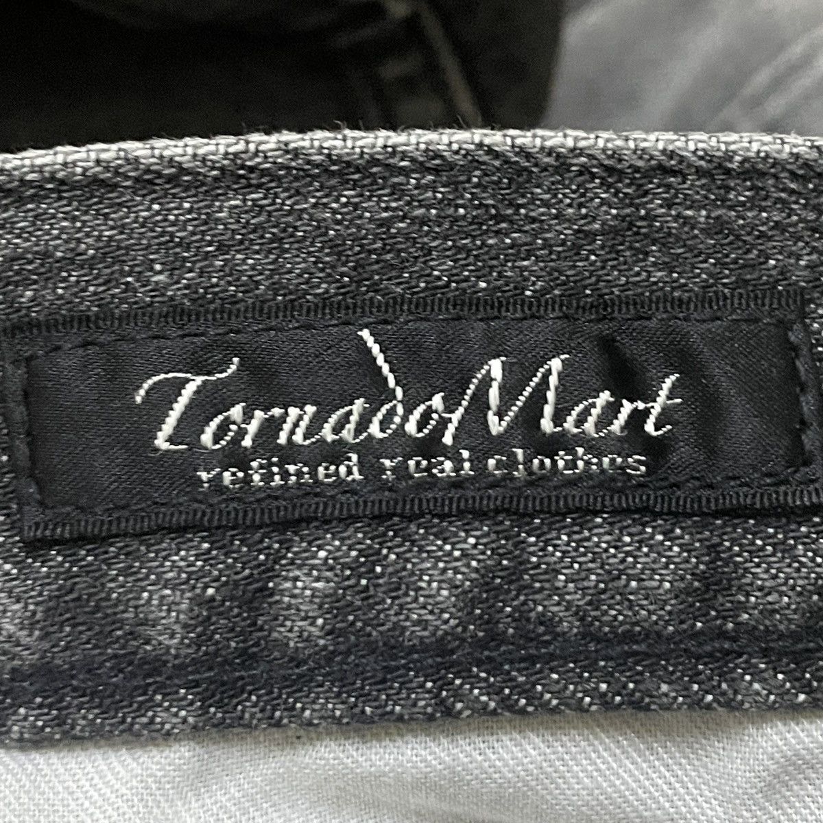 If Six Was Nine Rare Vintage Japanese Brand Tornado Mart Flared Jeans 1990s Size US 33 - 11 Thumbnail