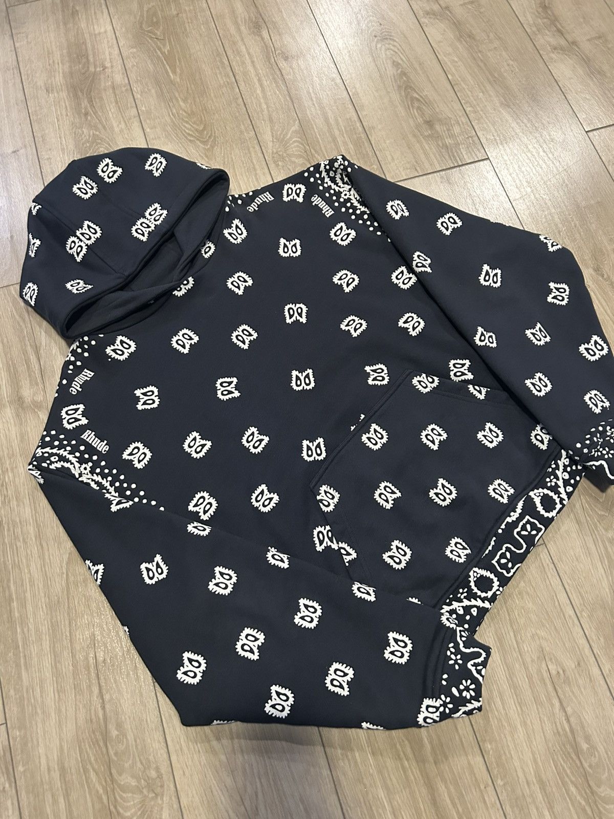 Rhude Rhude Bandana Print Hoodie Size US XL / EU 56 / 4 - 2 Thumbnail