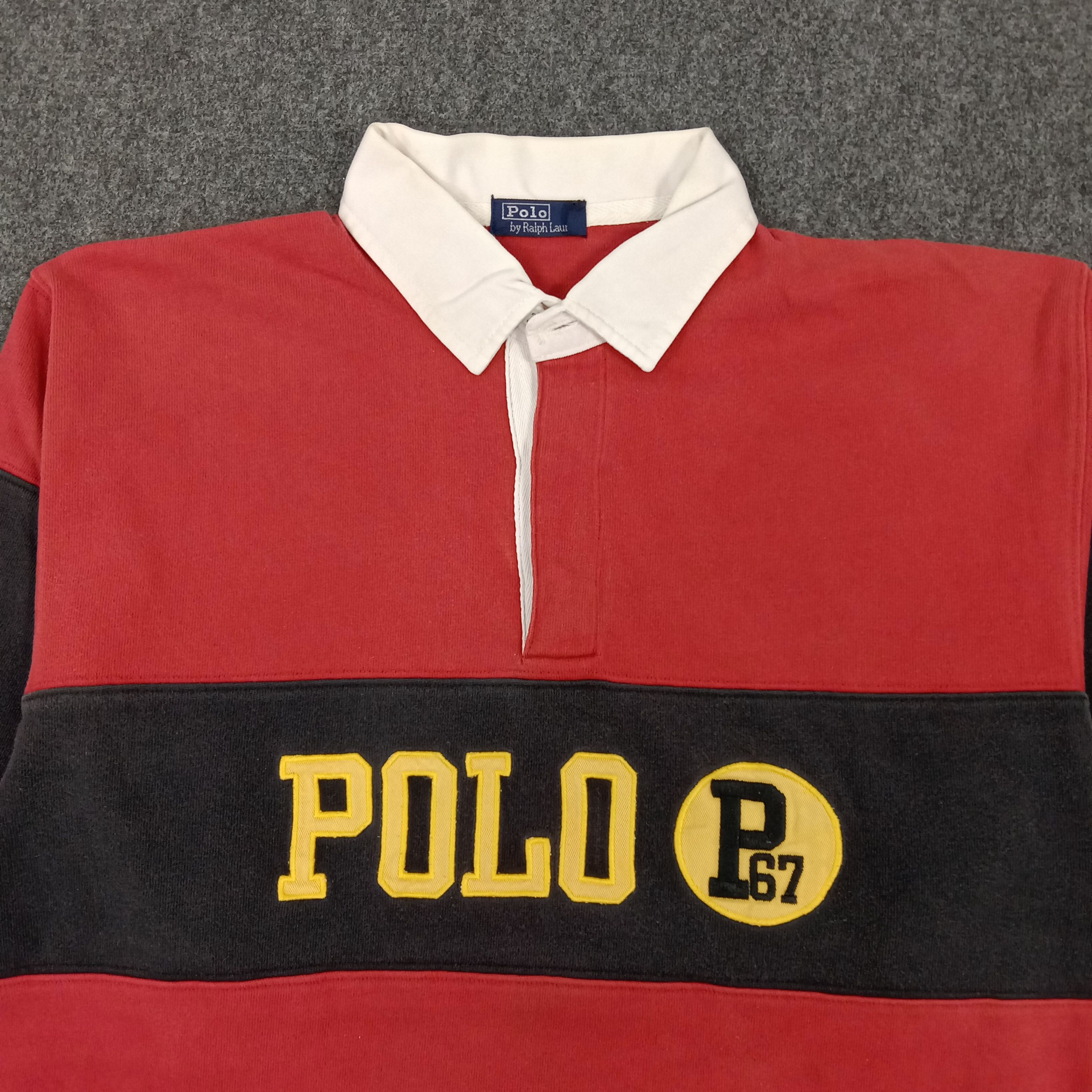 Polo Ralph Lauren × Vintage Polo by Ralph Lauren American Brand Rugby Polos Size US L / EU 52-54 / 3 - 2 Thumbnail